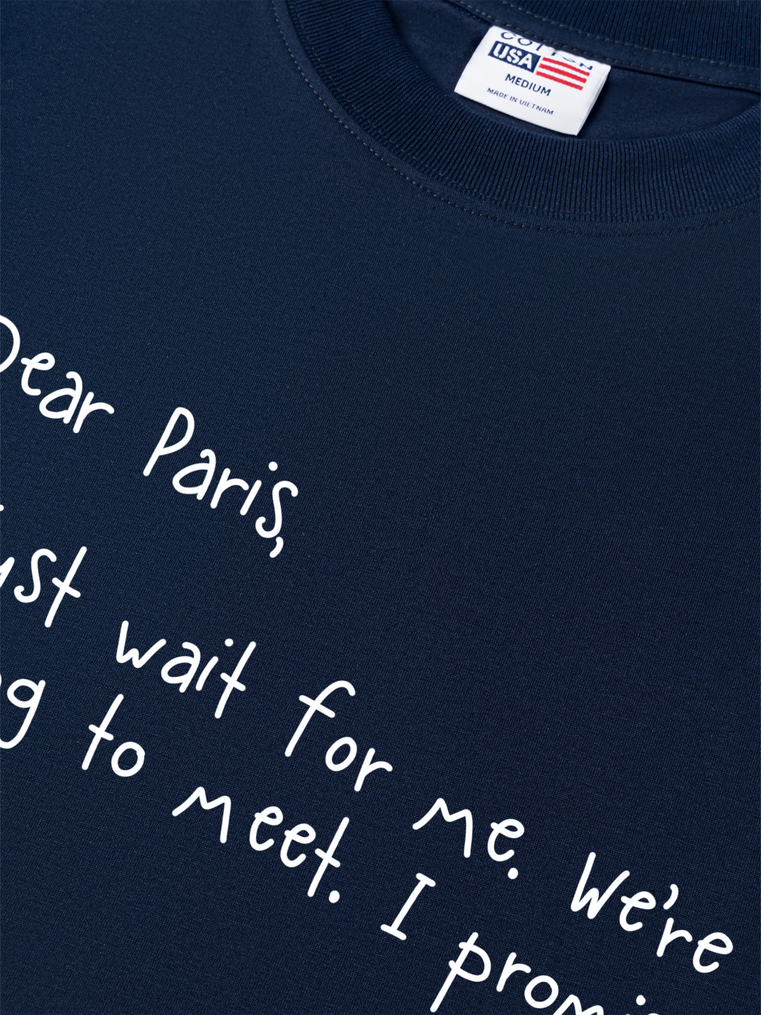 Áo Thun Relaxed Fit City Dear Paris