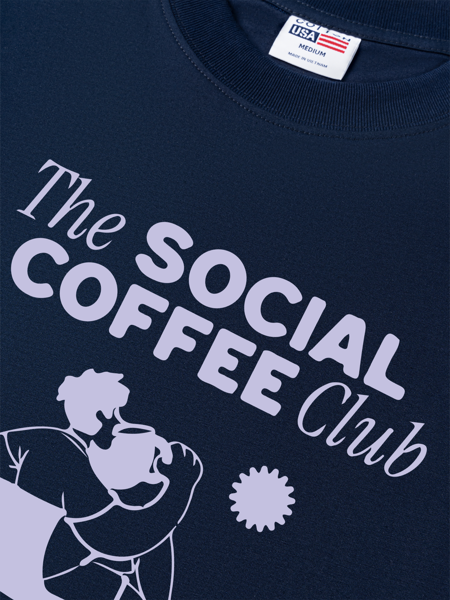 Áo Thun Relaxed Fit Daily Cup The Social Coffee Club