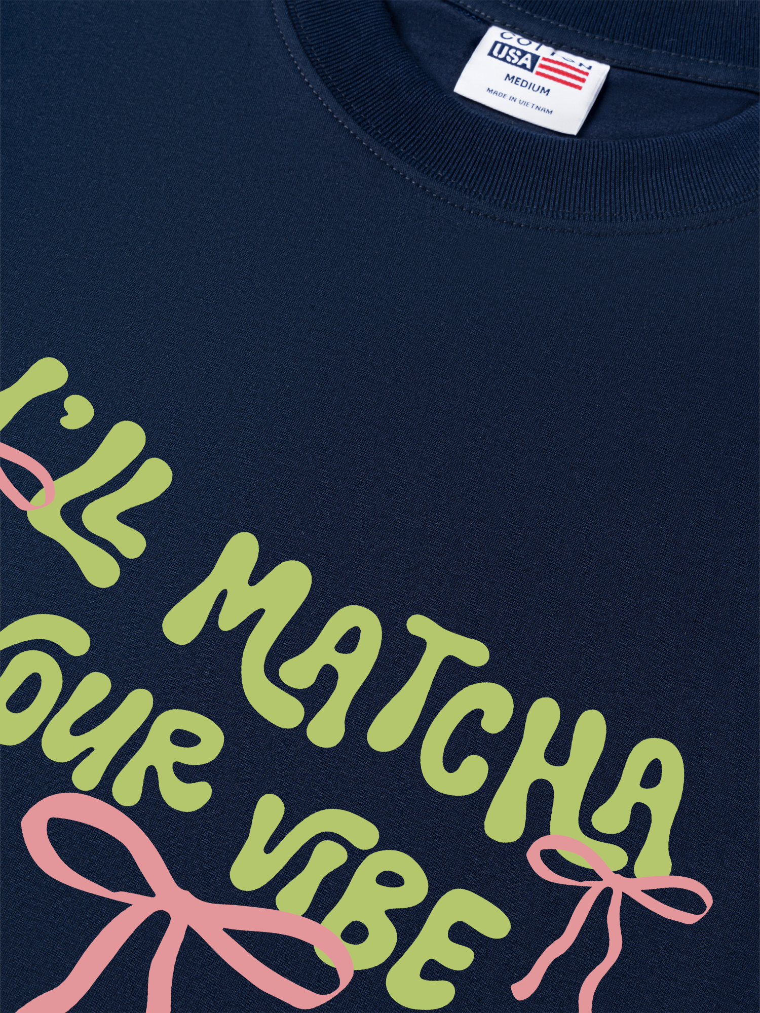 Áo Thun Relaxed Fit Daily Cup I'll Matcha Your Vibe