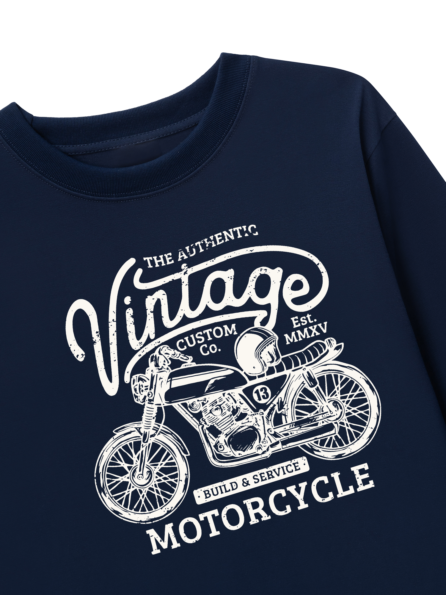 Áo Thun Dài Tay The Authenic Motorcycle