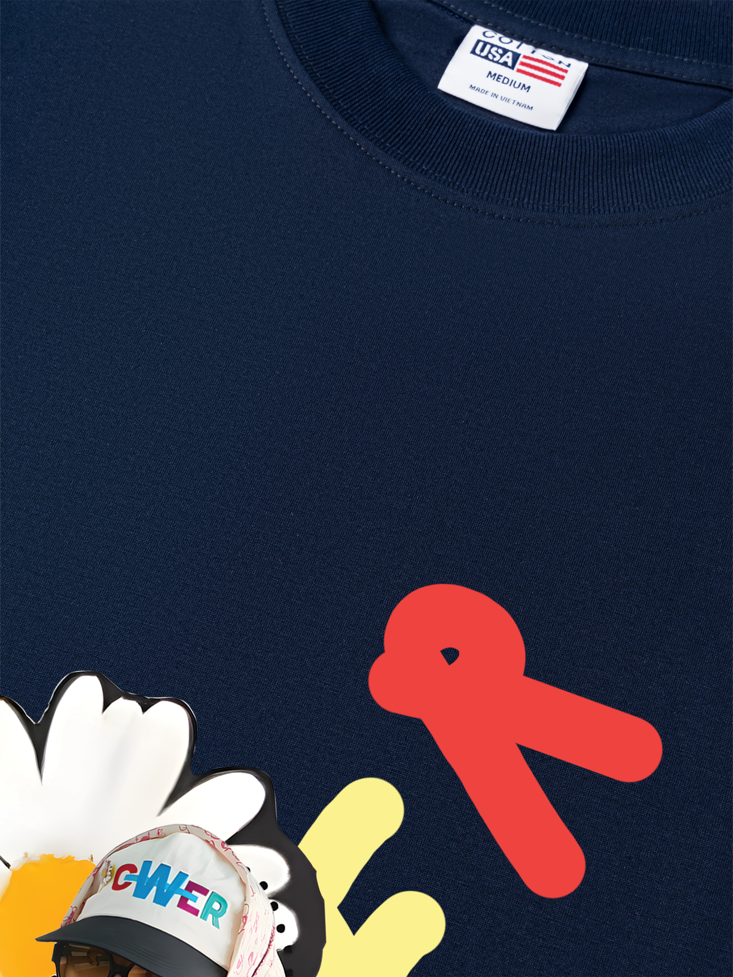 Áo Thun Relaxed Fit Floral Power Daisy Flower X GD