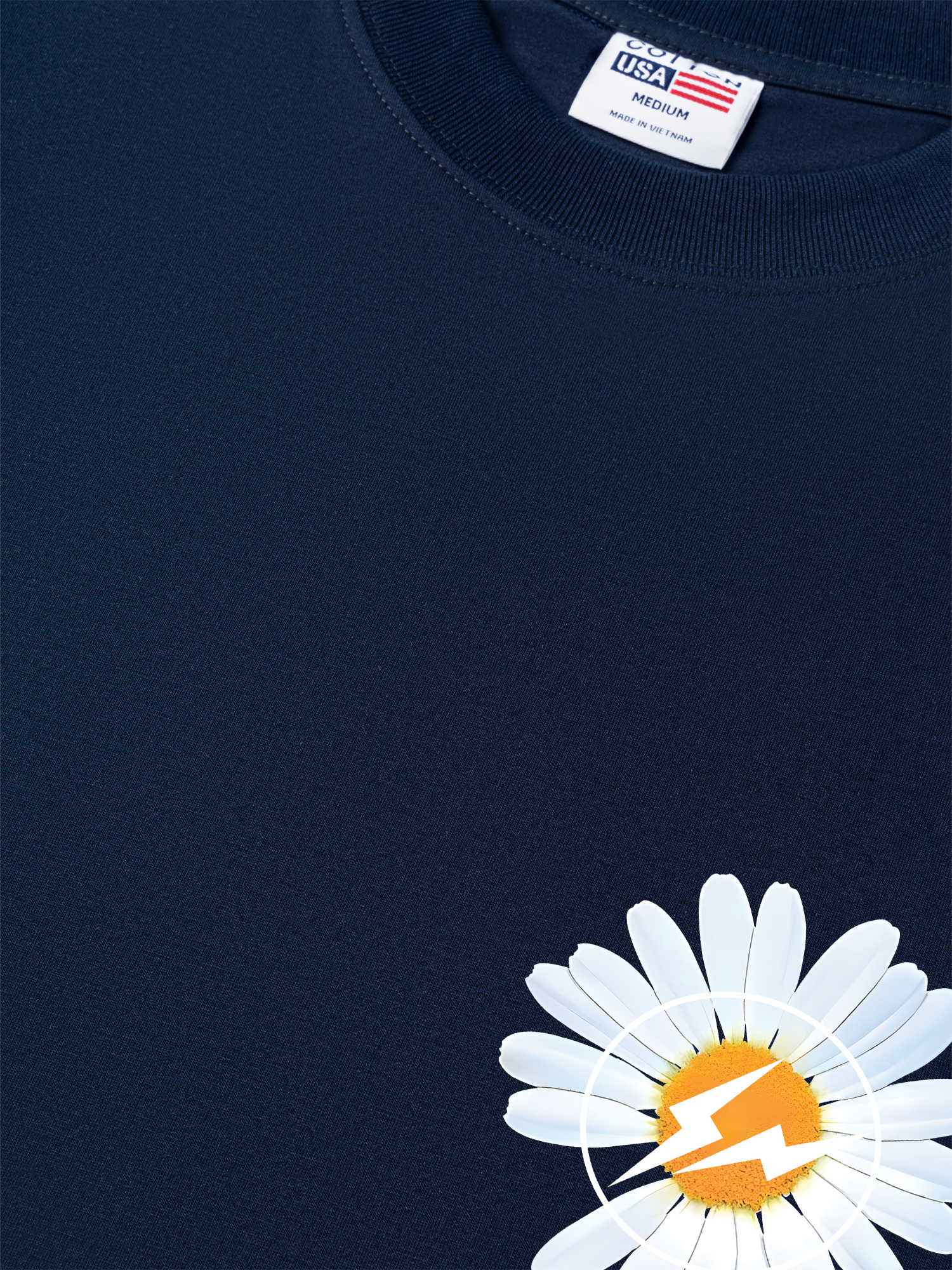 Áo Thun Relaxed Fit Floral Design For Vip Daisy Flower 2