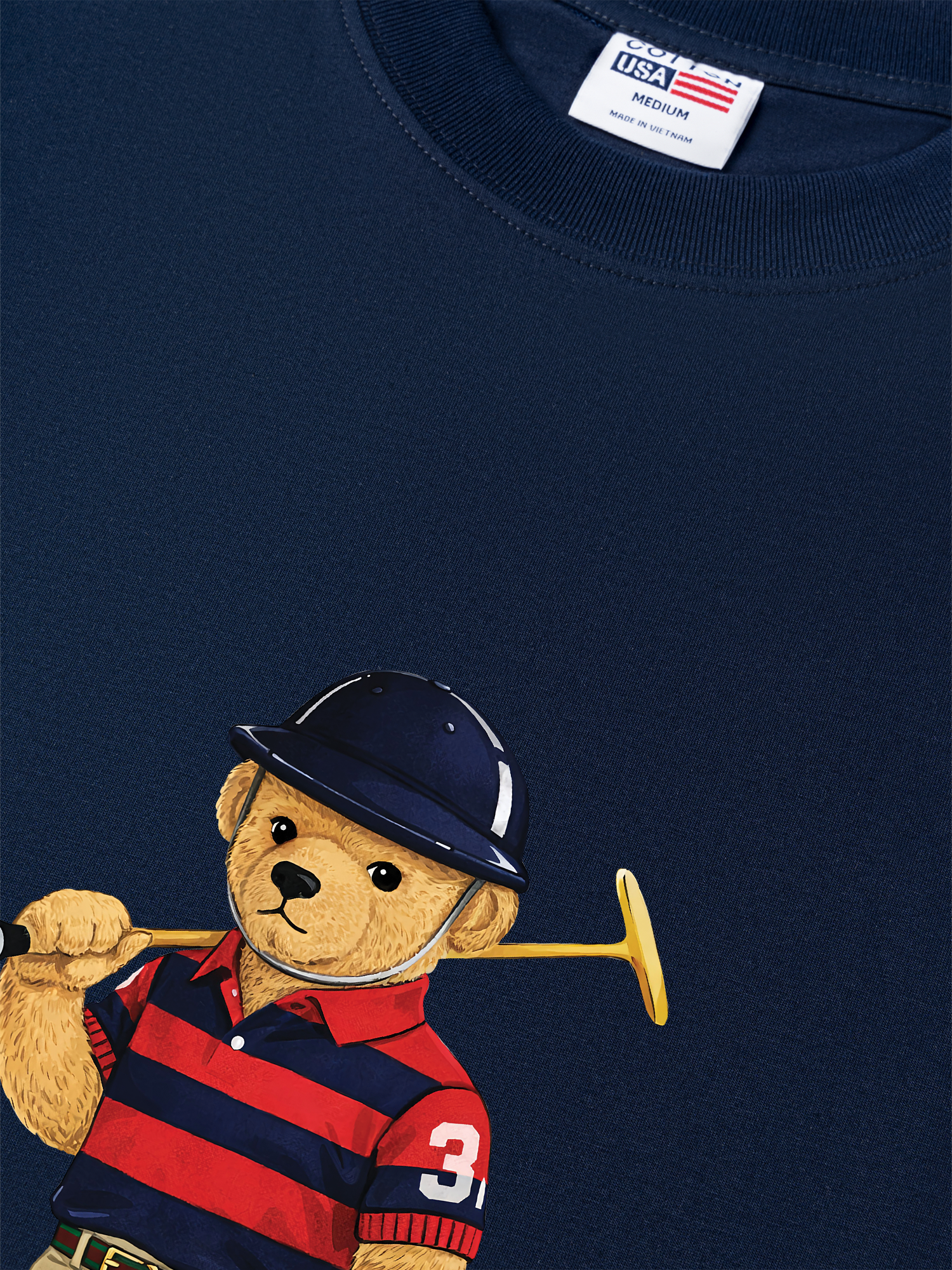 Áo Thun Relaxed Fit Quiet Luxury Bear