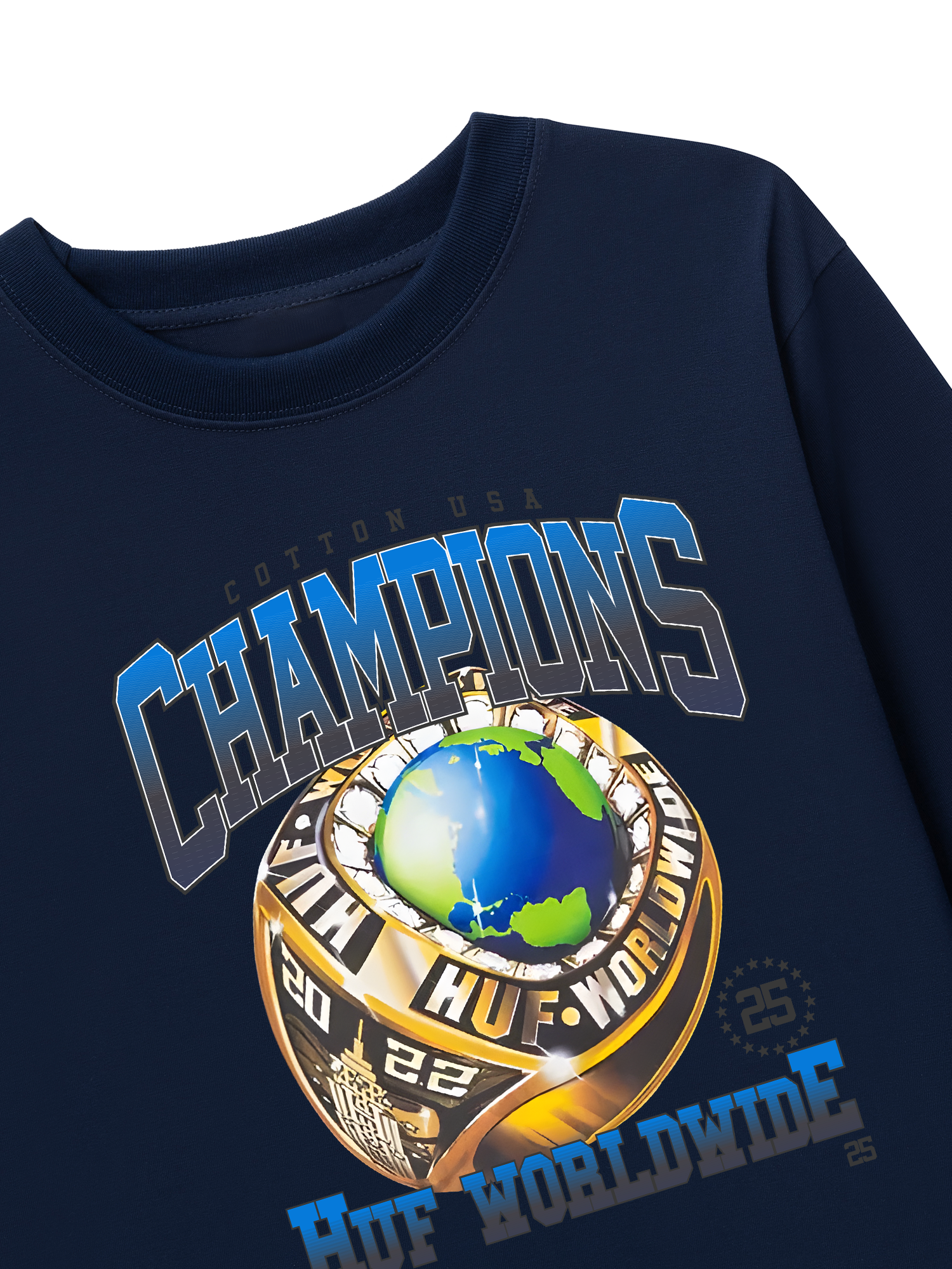 Áo Thun Dài Tay Champions Huf Worldwide
