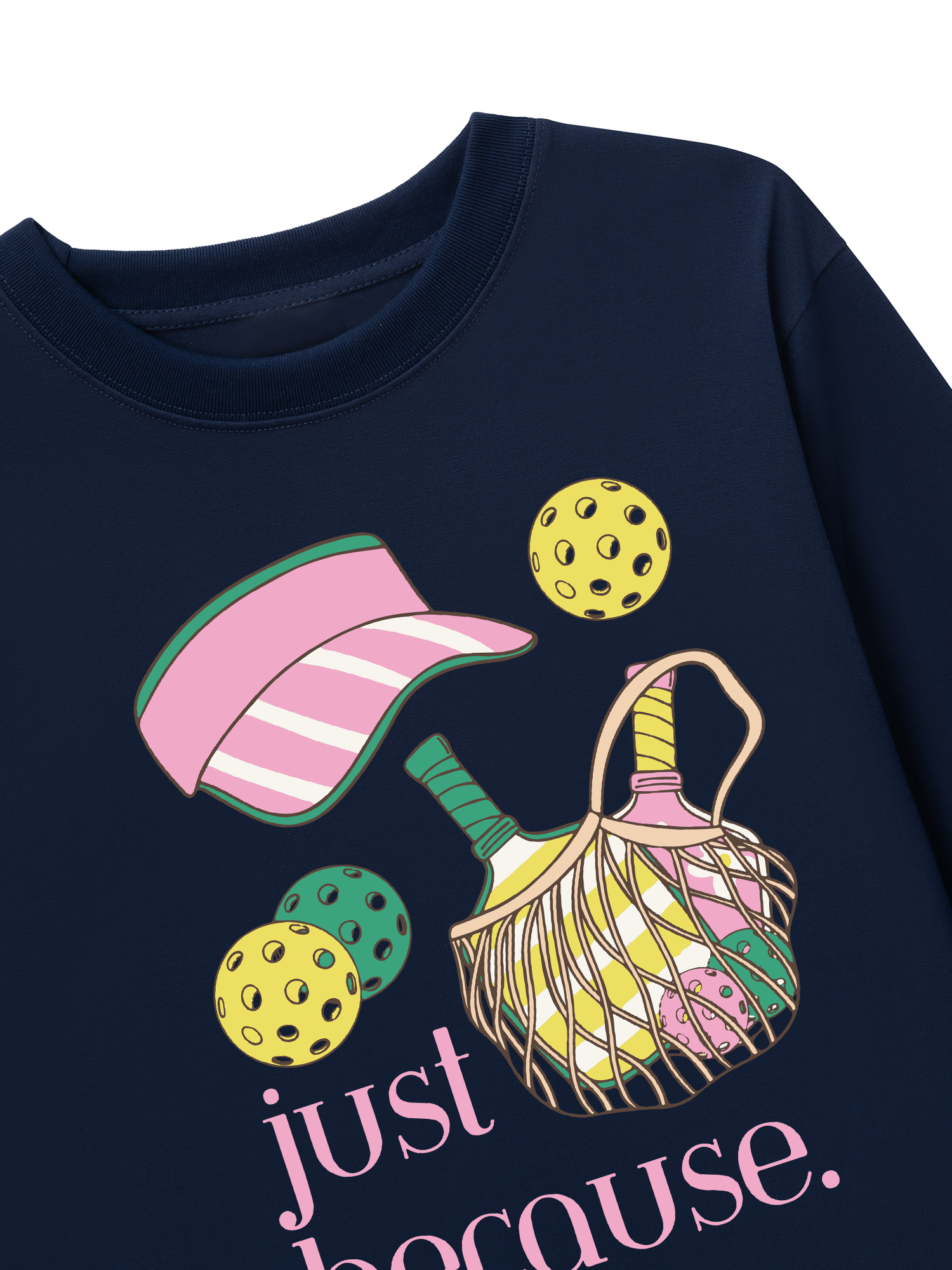 Áo Thun Dài Tay Pickleball Just Because