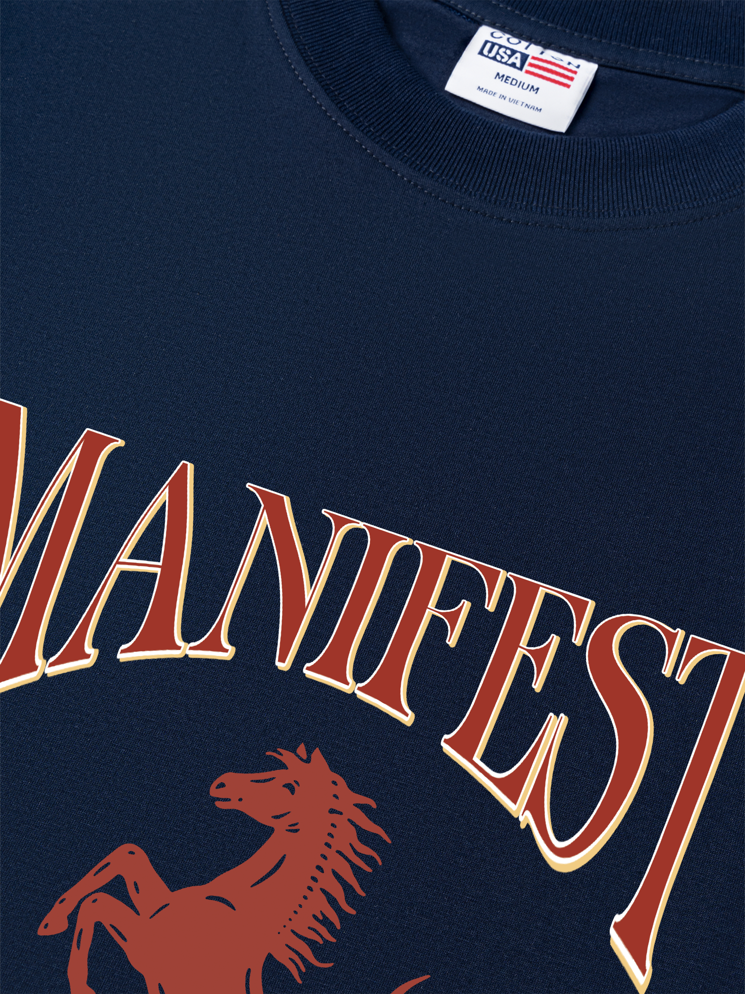 Áo Thun Relaxed Fit Manifest 2026 More Money