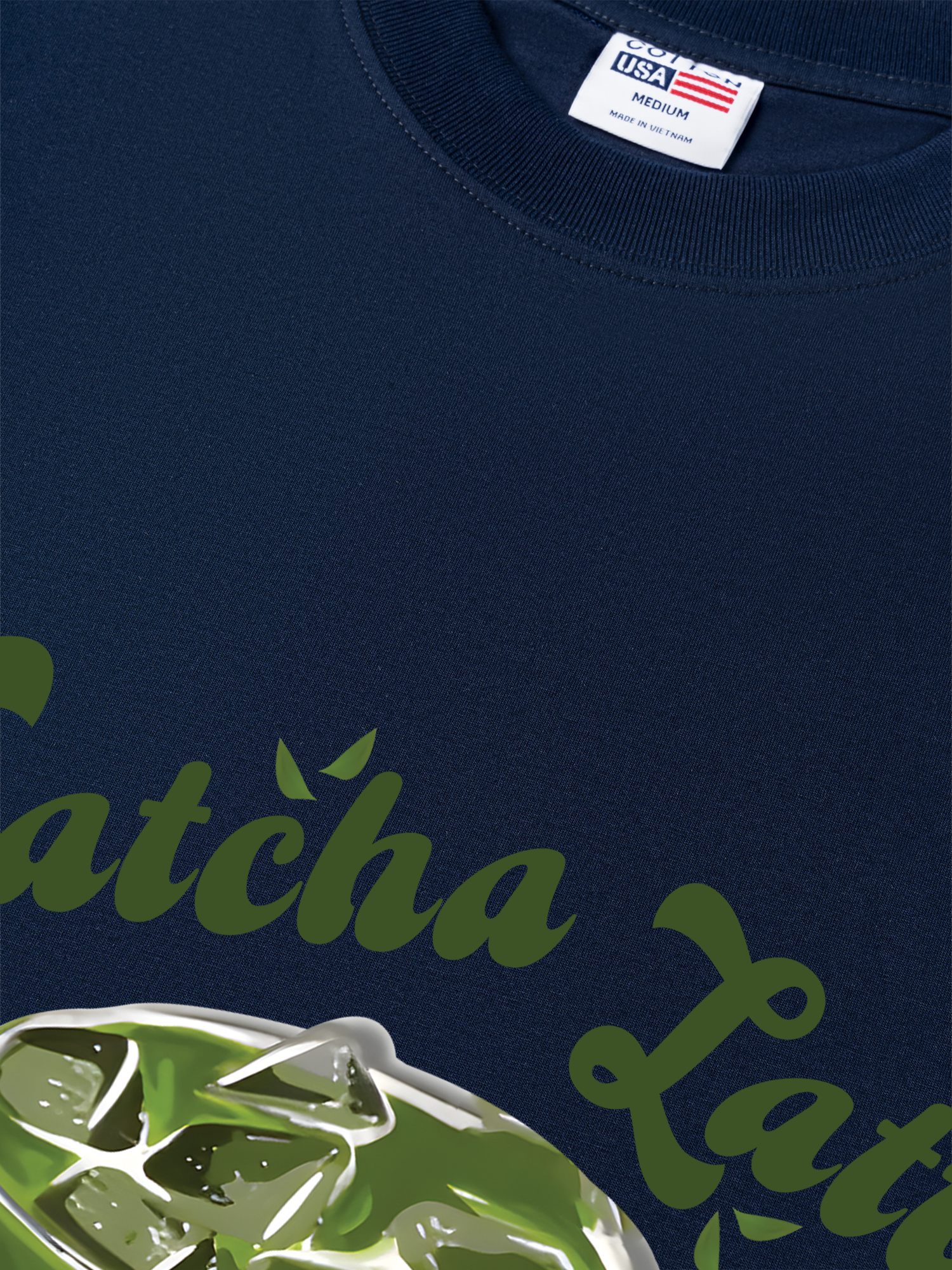 Áo Thun Relaxed Fit Tropical Matcha