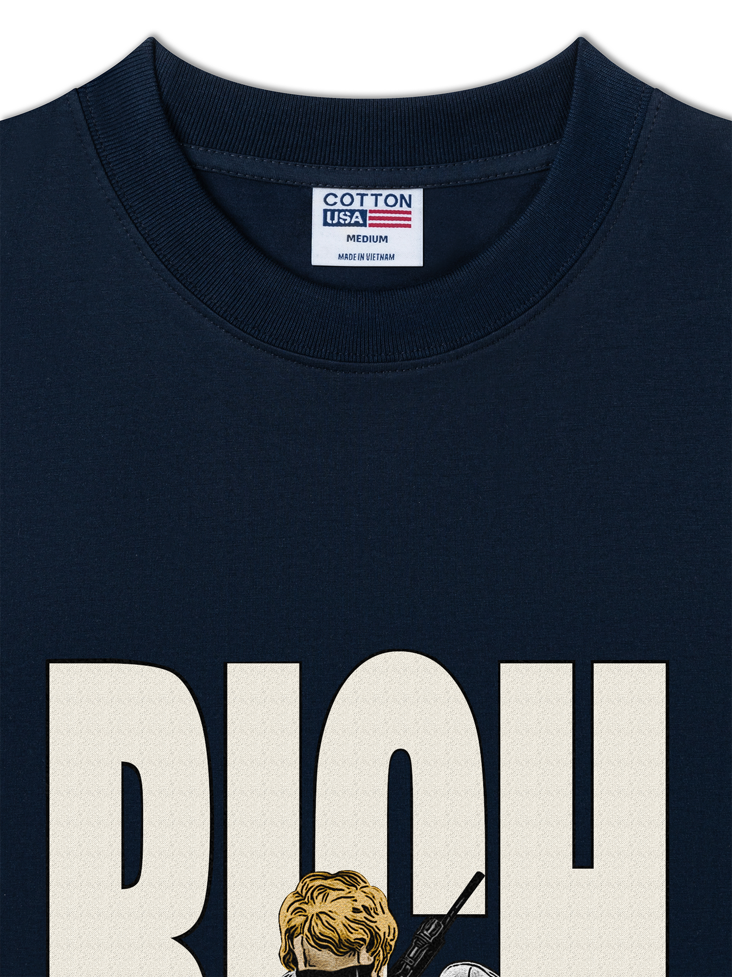 Áo Thun Relaxed Fit Money Rich Angle