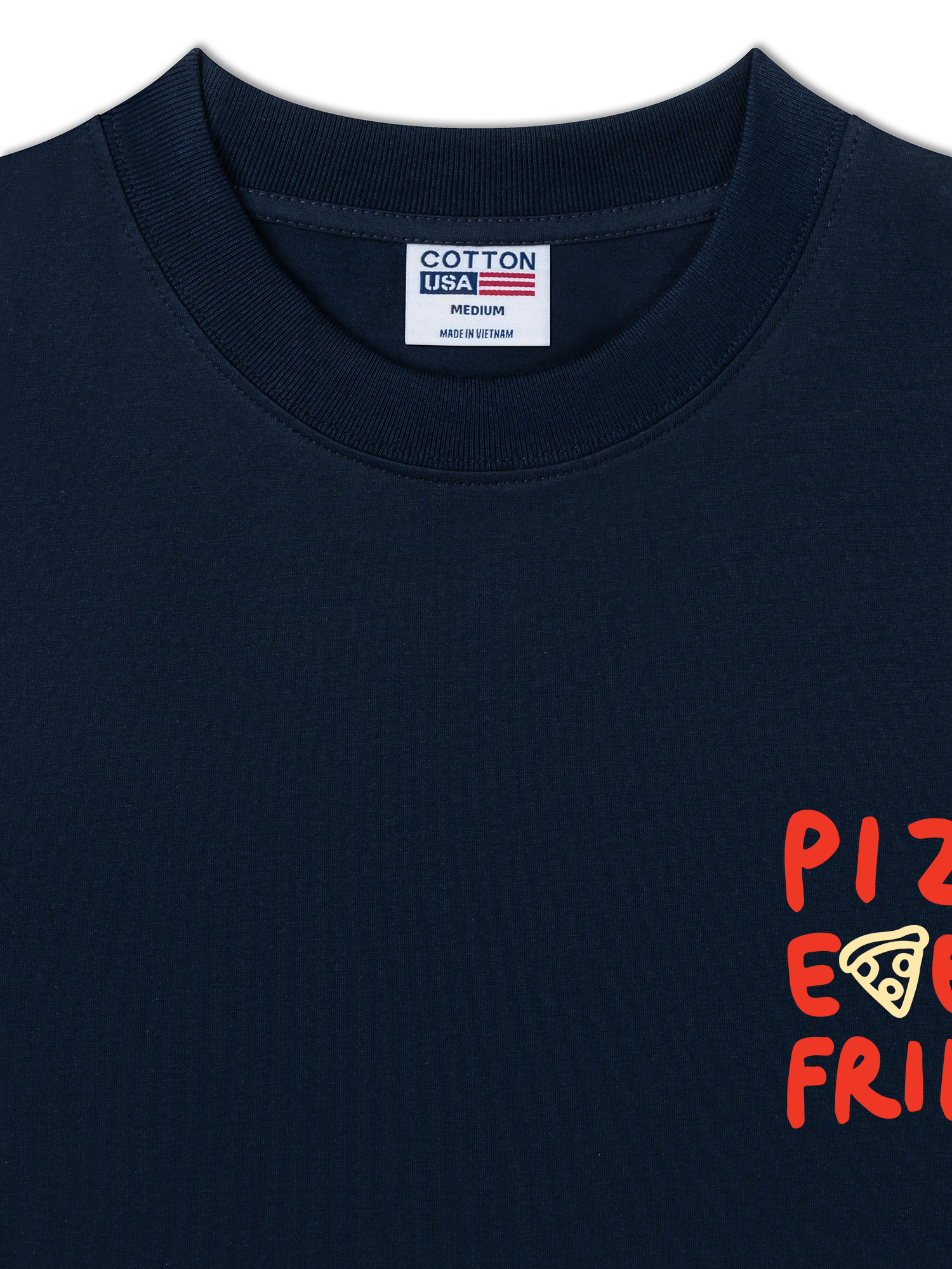 Áo Thun Relaxed Fit Yummy Mood Pizzatime