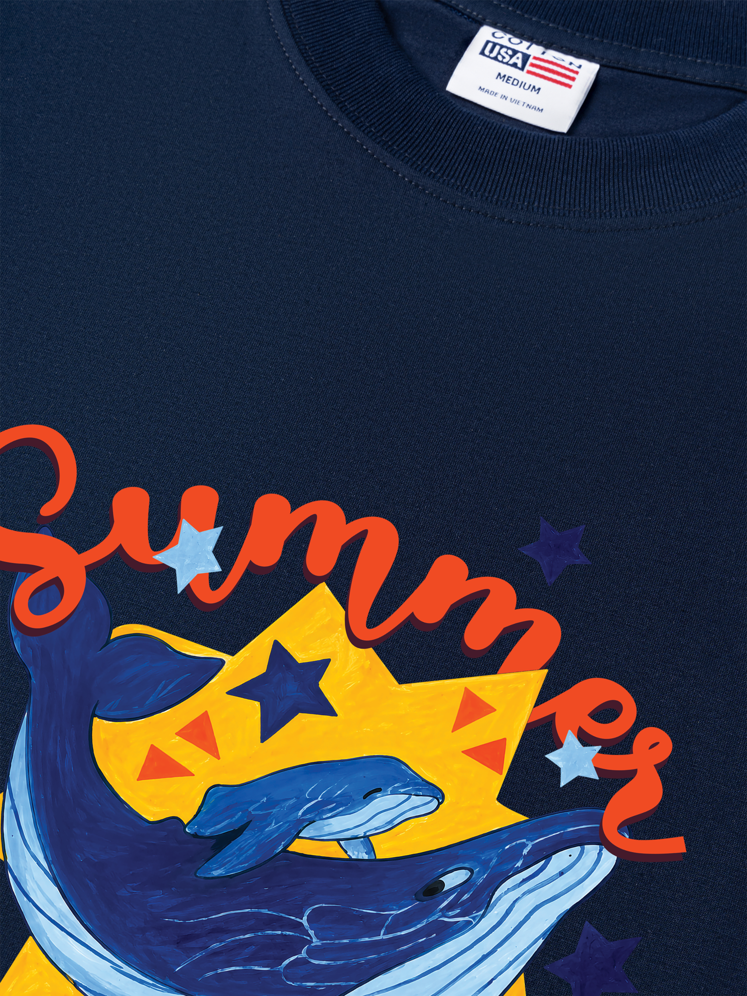 Áo Thun Relaxed Fit Tshirt Tropical Summer Vibes