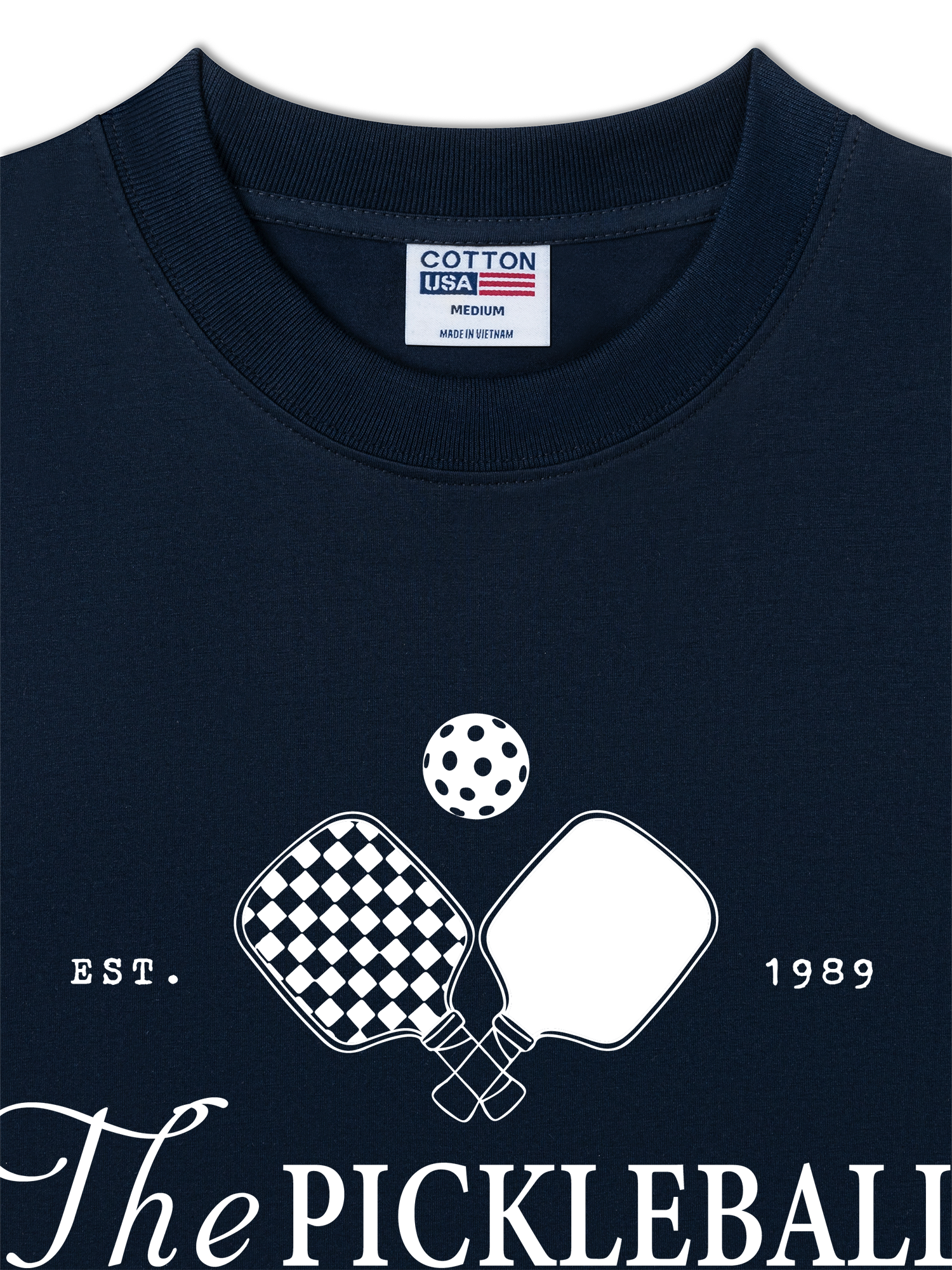 Áo Thun Relaxed Fit Pickleball Unites Friends