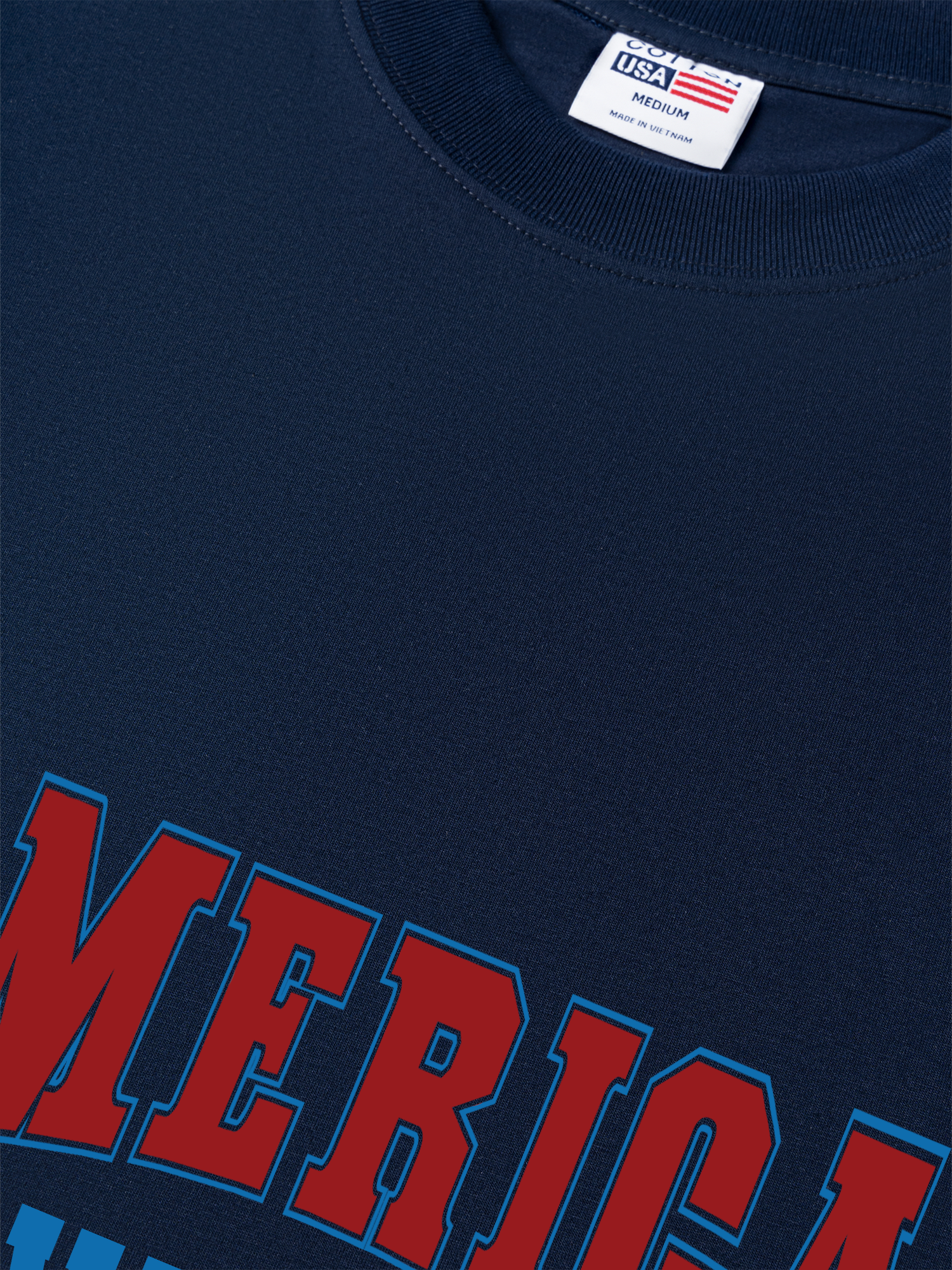 Áo Thun Relaxed Fit USA America Vibes