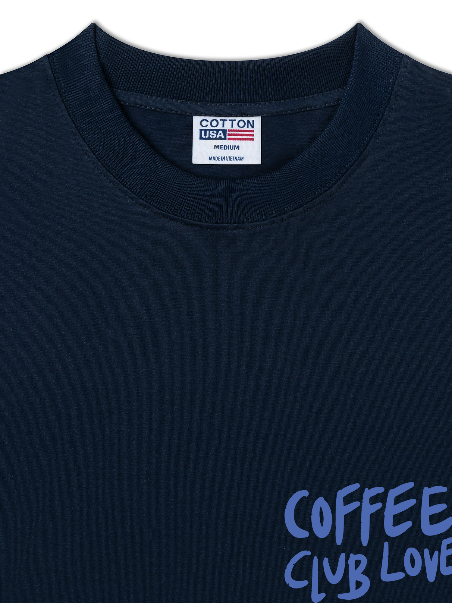 Áo Thun Relaxed Fit Daily Cup Coffee Club Lover