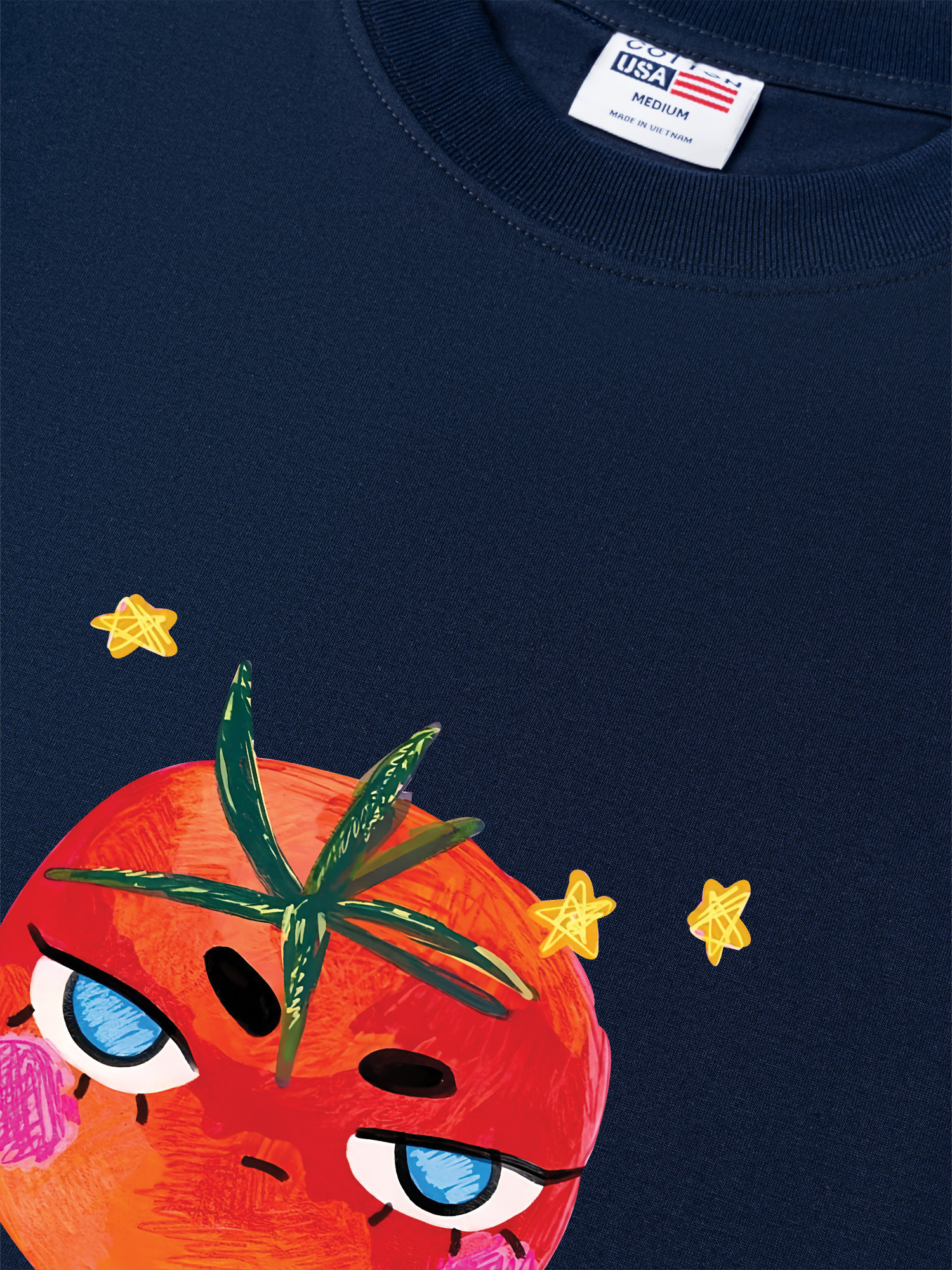 Áo Thun Relaxed Fit Cute Tomate