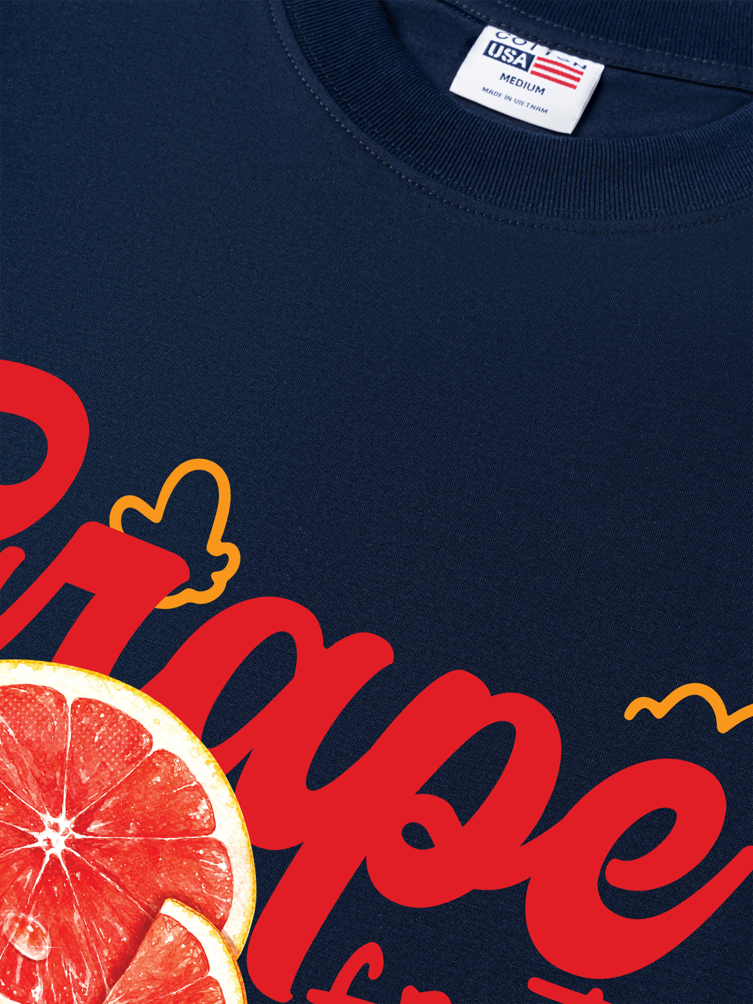 Áo Thun Relaxed Fit Tropical Grape Fruit