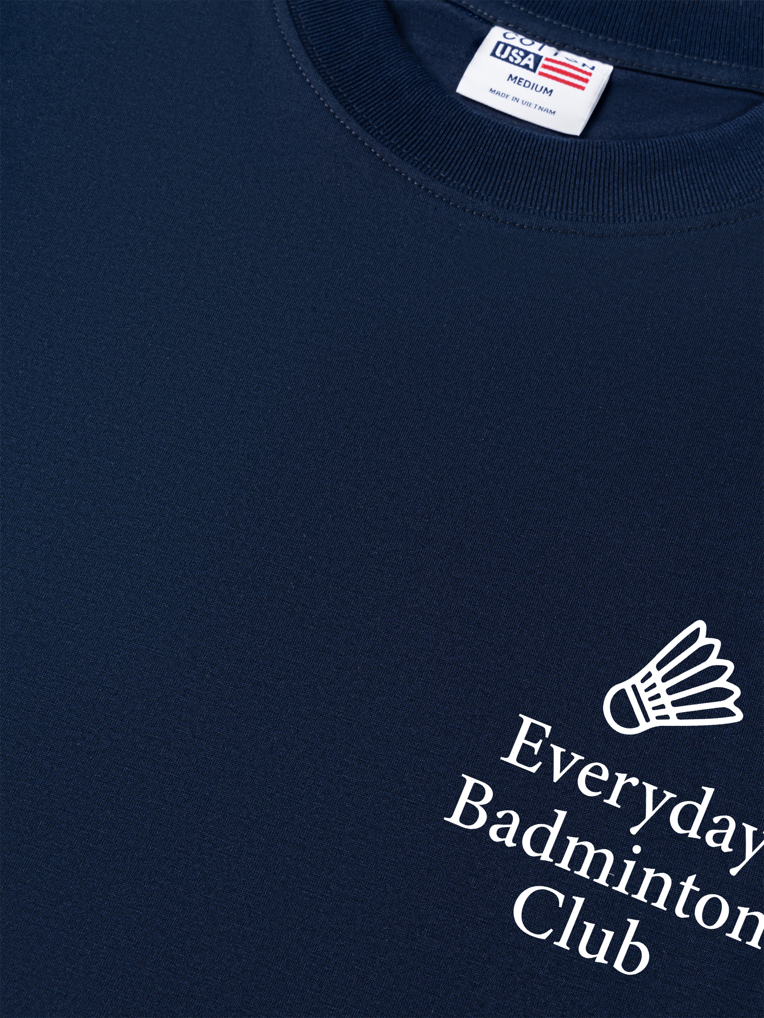 Áo Thun Relaxed Fit Everyday Badminton Club