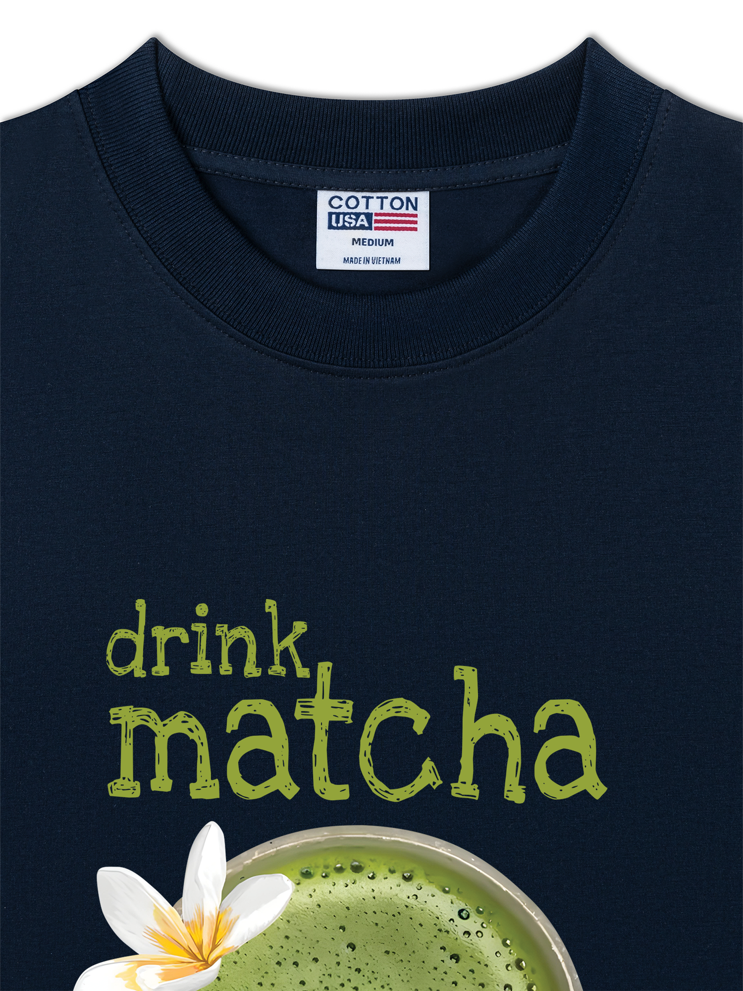 Áo Thun Relaxed Fit Daily Cup Matcha Will Fix Everything