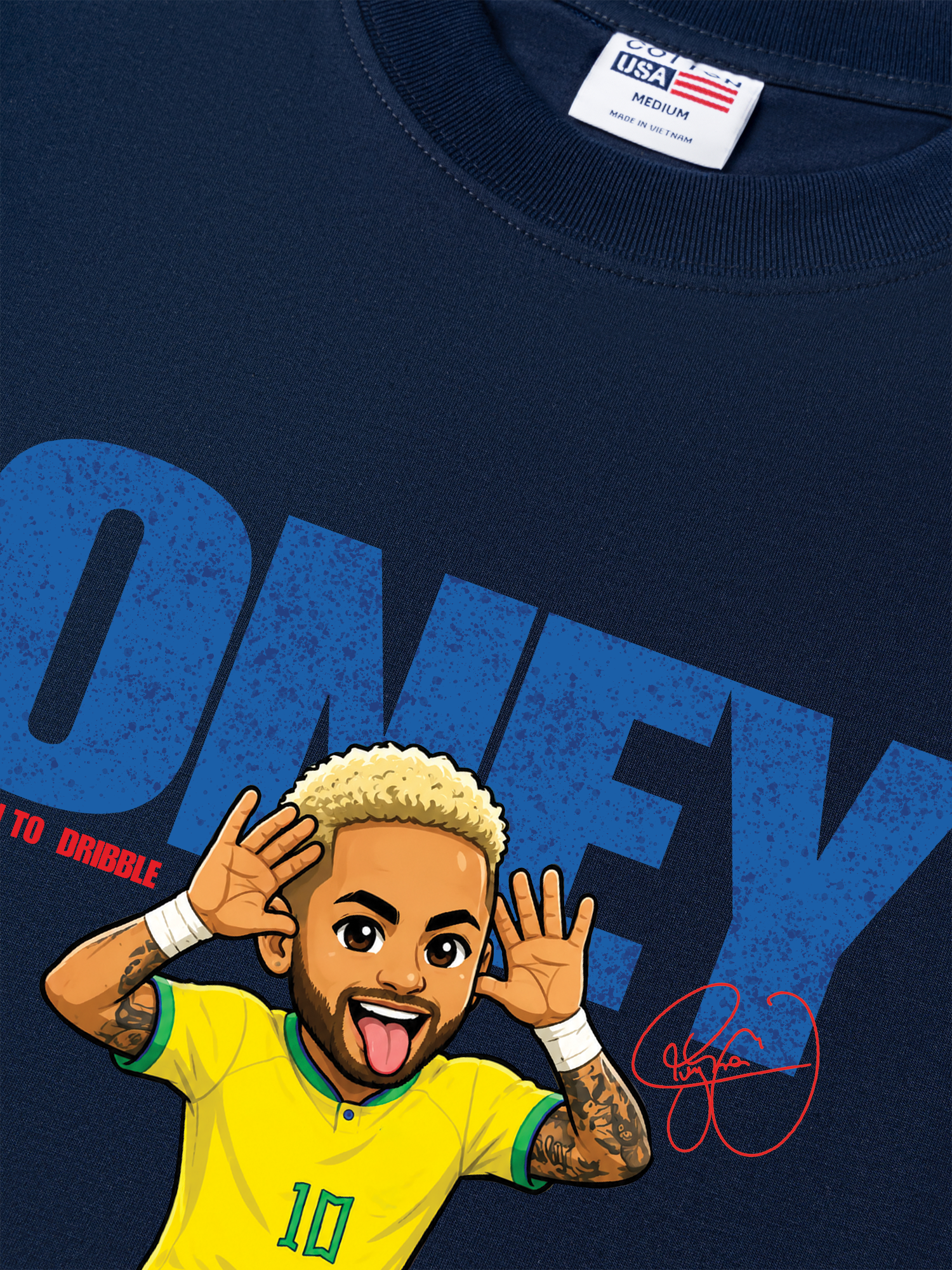 Áo Thun Relaxed Fit Oney Born To Dribble