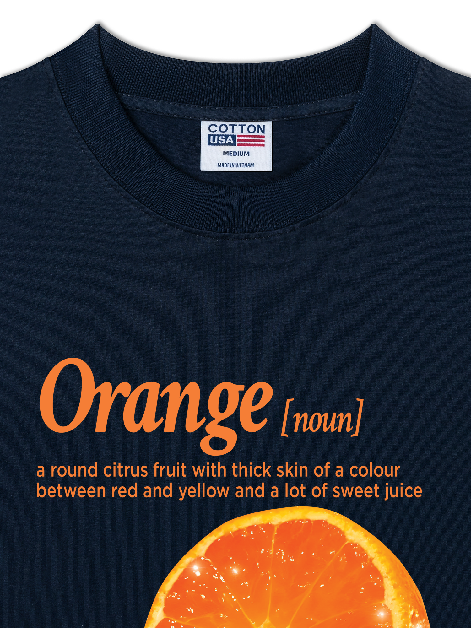 Áo Thun Relaxed Fit Tropical Orange