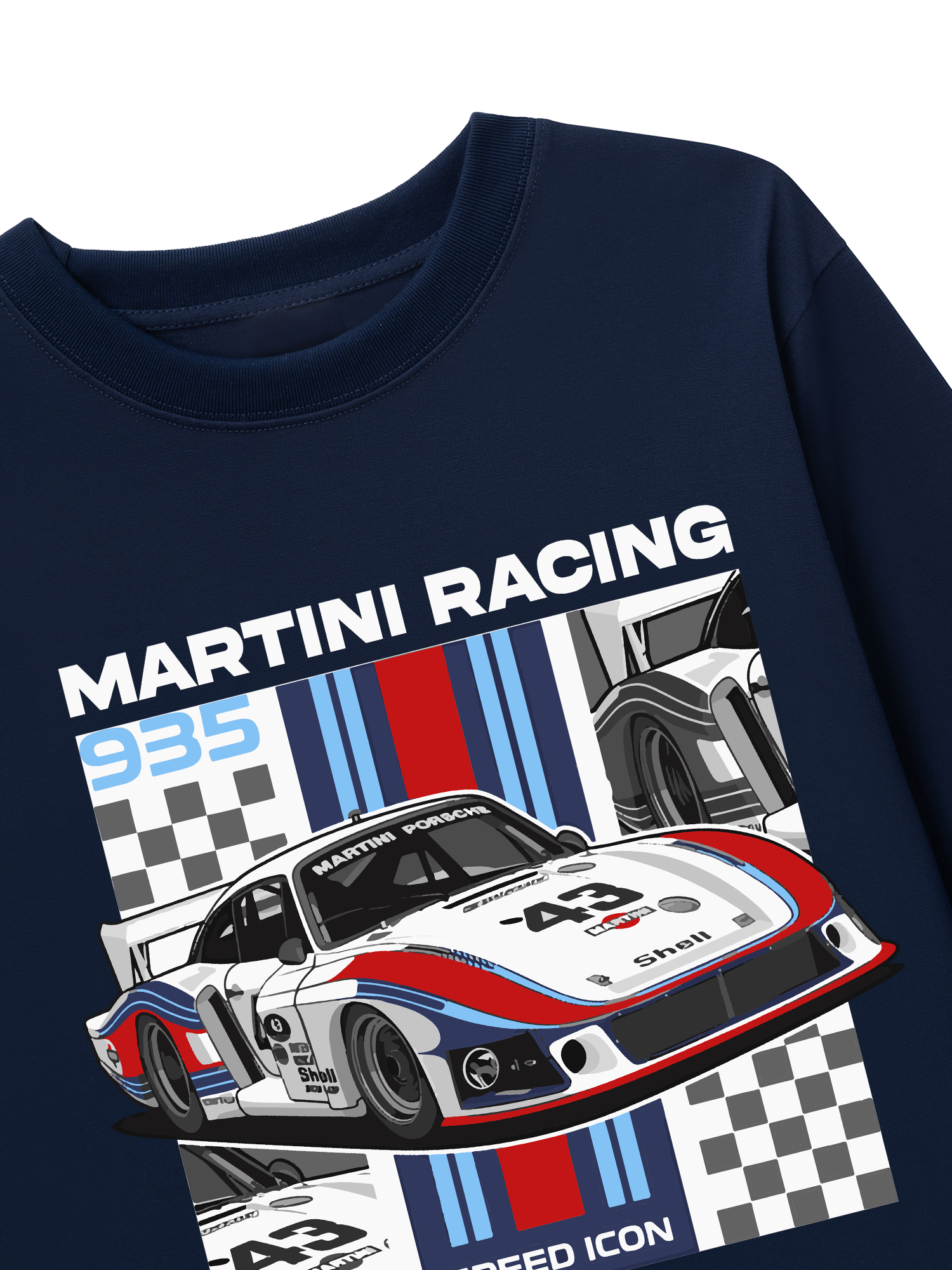 Áo Thun Dài Tay Porsche 935 Martini Racing