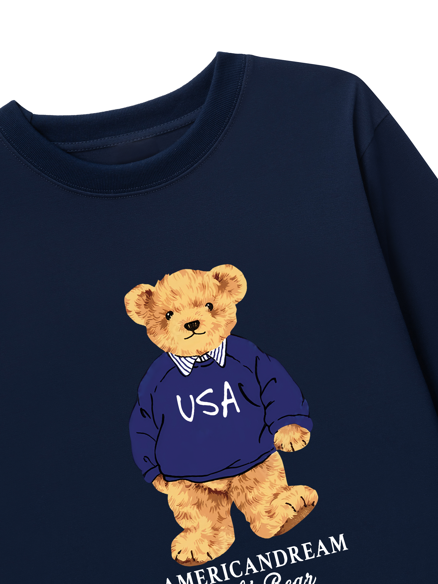 Áo Thun Dài Tay USA Bear