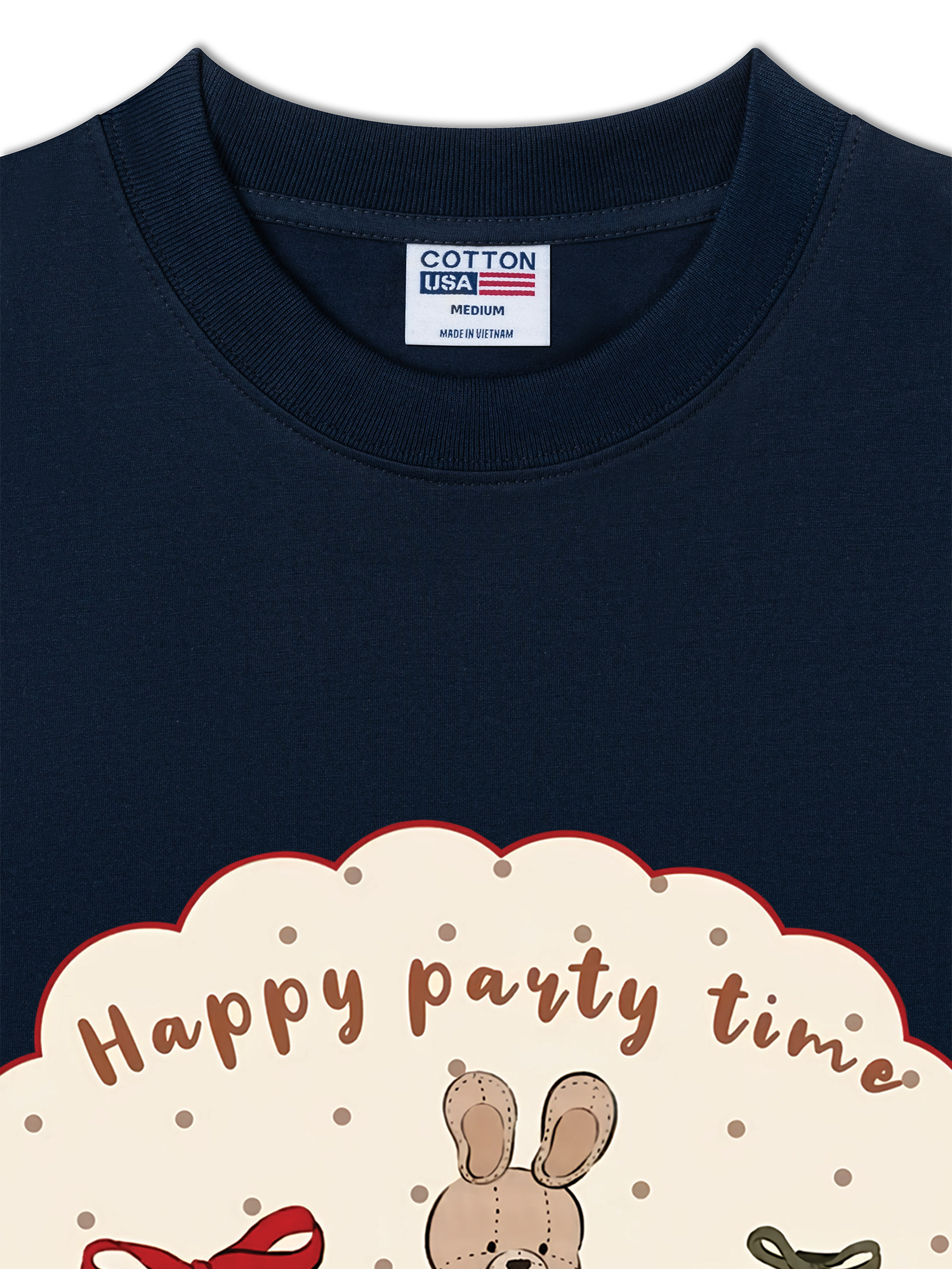 Áo Thun Relaxed Fit Happy Party Time