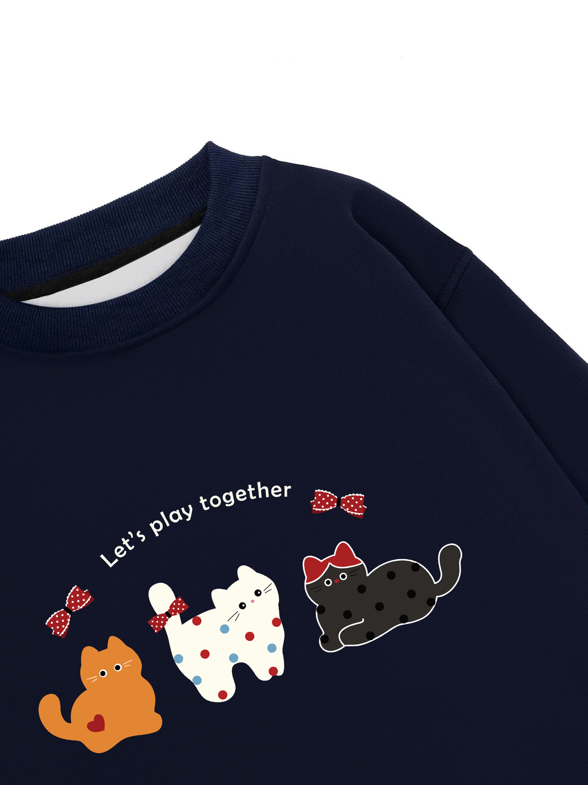 Áo Sweater Nỉ Hai Da Dotty Mood Play Together