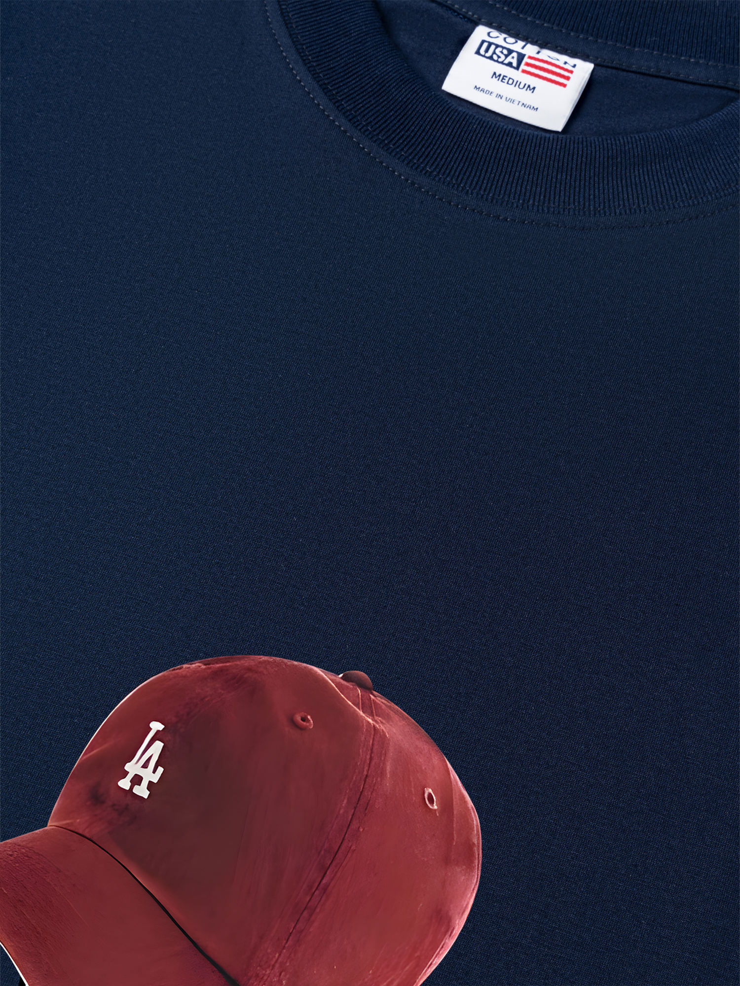 Áo Thun Relaxed Fit USA Los Ageles