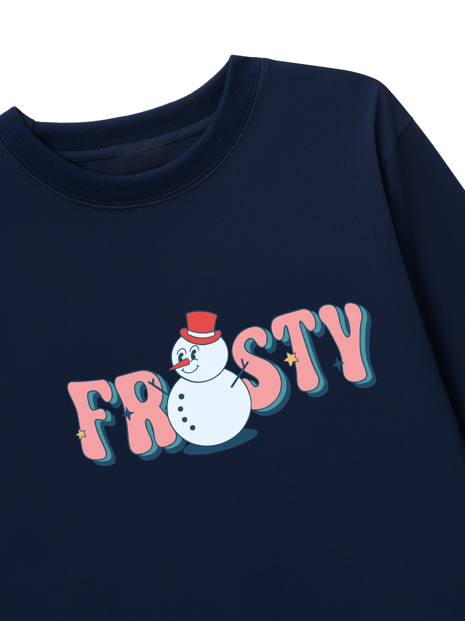Áo Thun Dài Tay Frosty Snowman