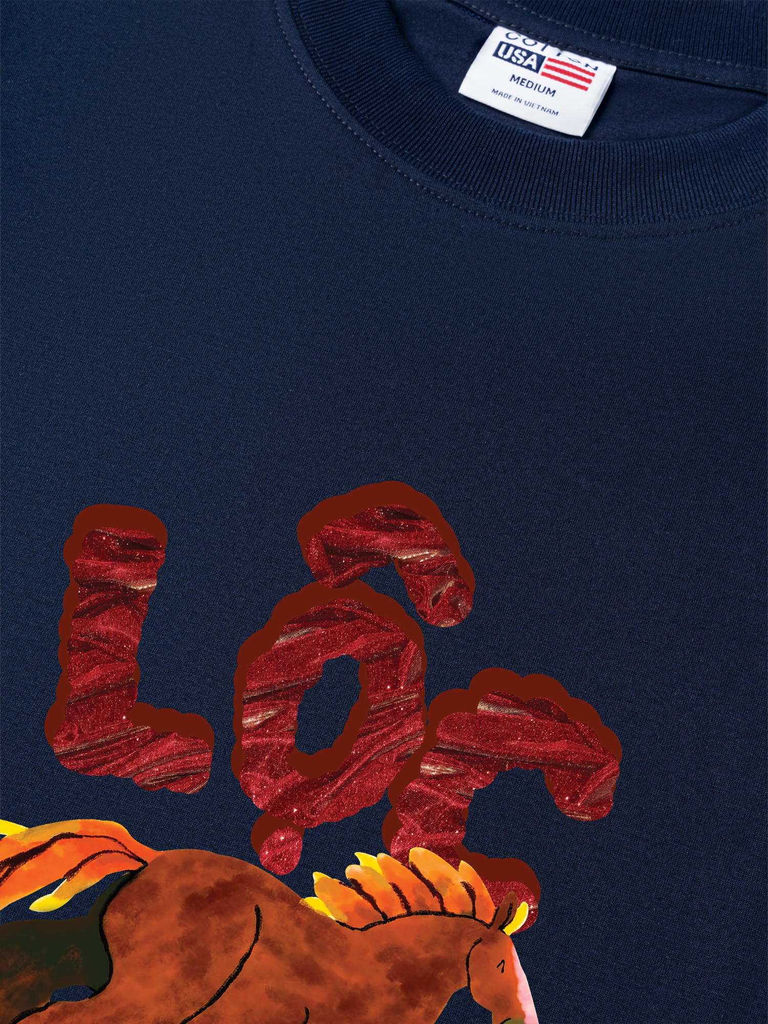 Áo Thun Relaxed Fit Tết Bính Ngọ - LỘC