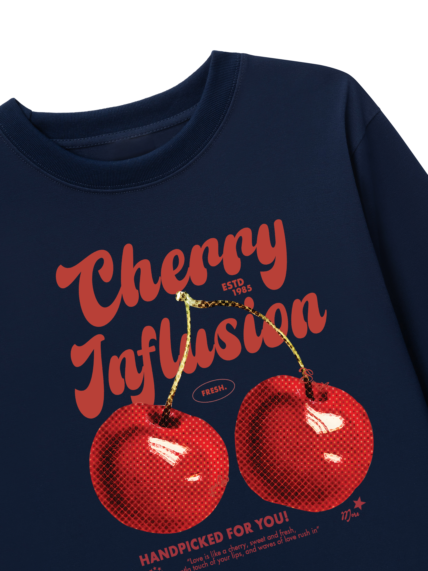 Áo Thun Dài Tay Tropical Cherry Influsion