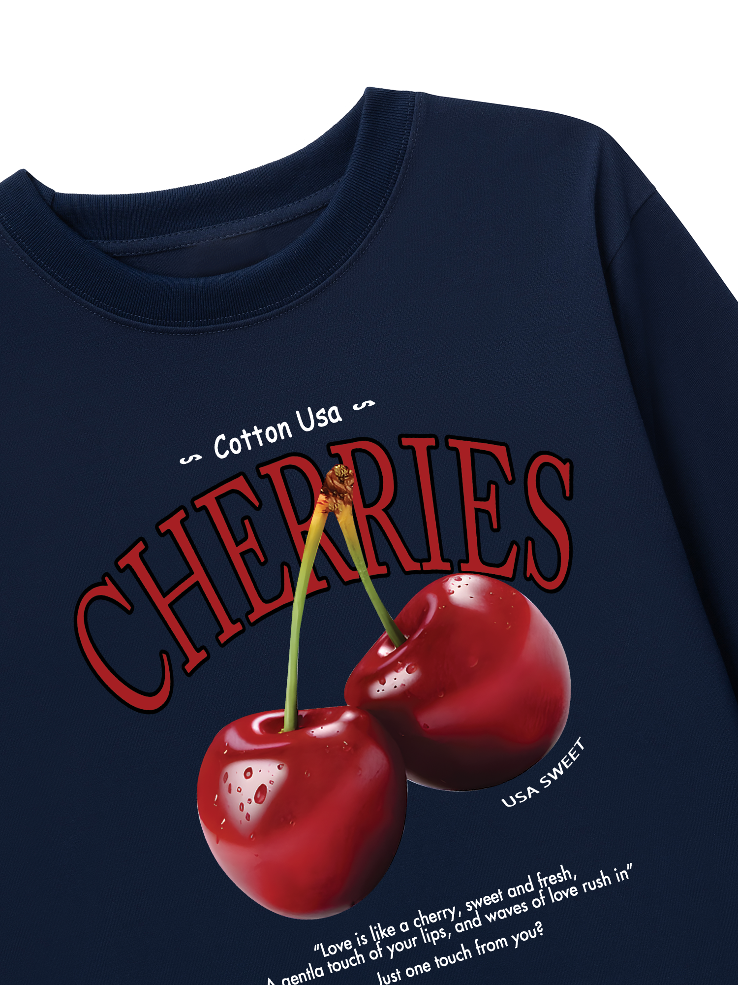 Áo Thun Dài Tay Tropical Cherries Sweet
