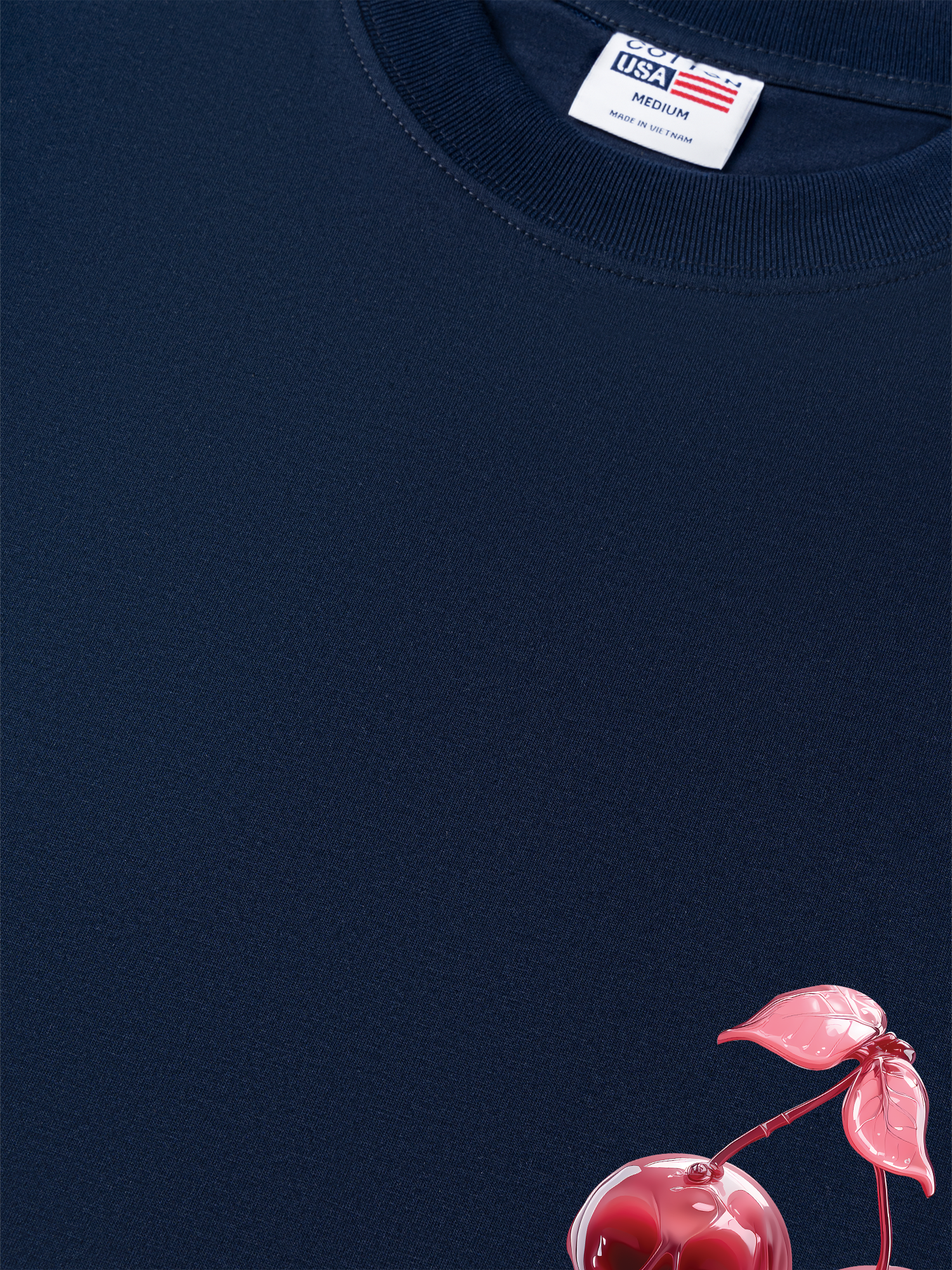 Áo Thun Relaxed Fit Cherry Skull