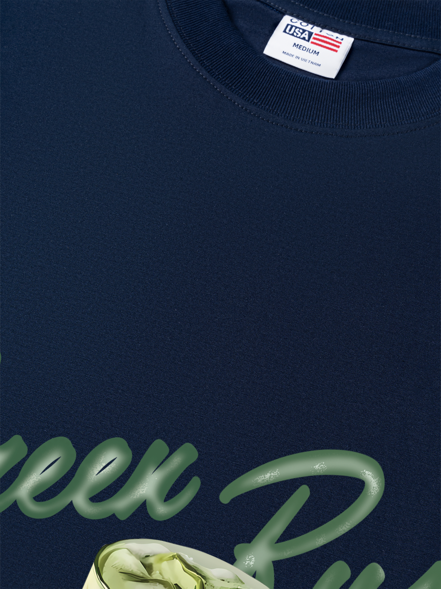 Áo Thun Relaxed Fit Daily Cup Green Rush