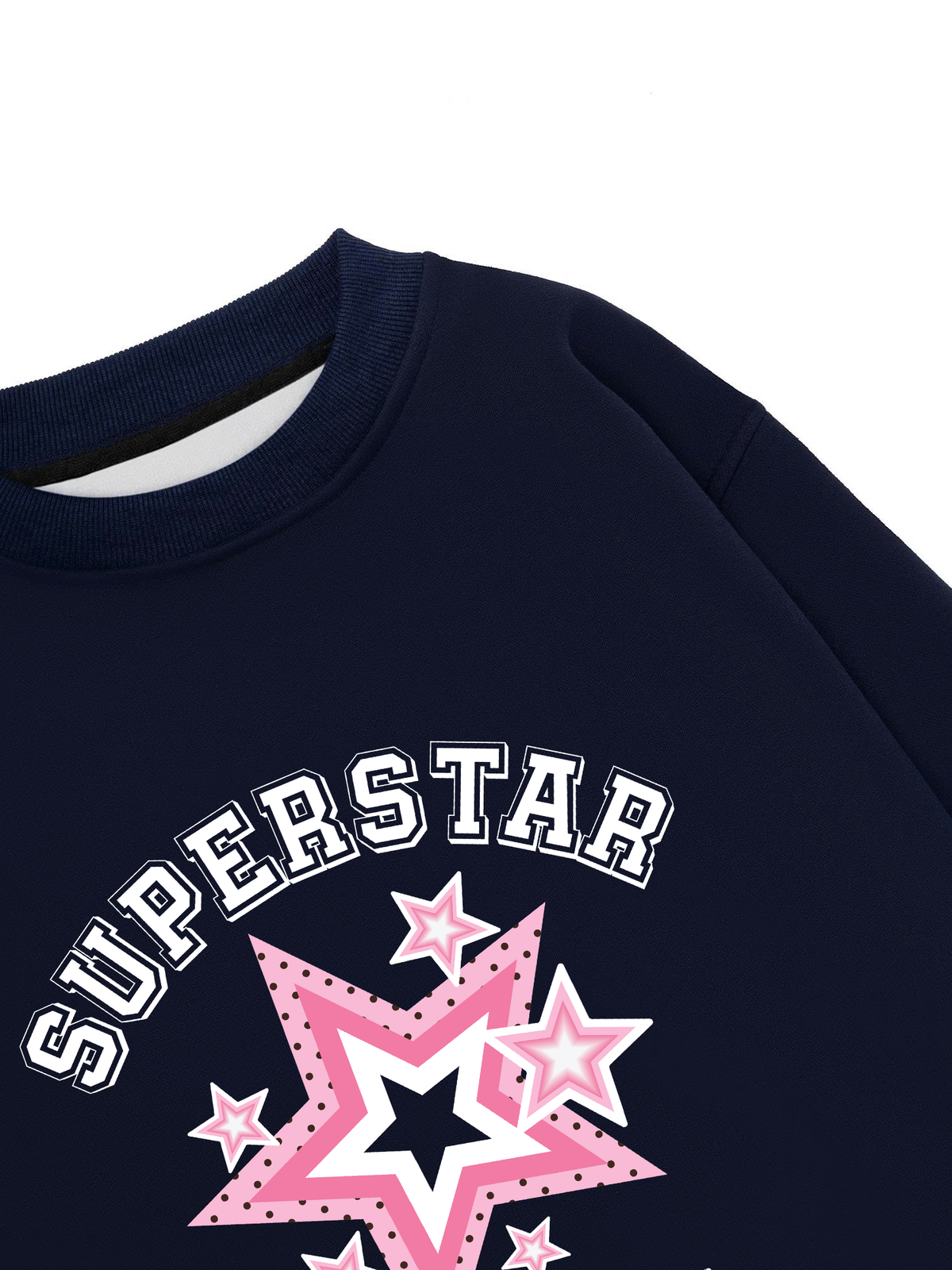 Áo Sweater Nỉ Hai Da Dotty Mood Super Star
