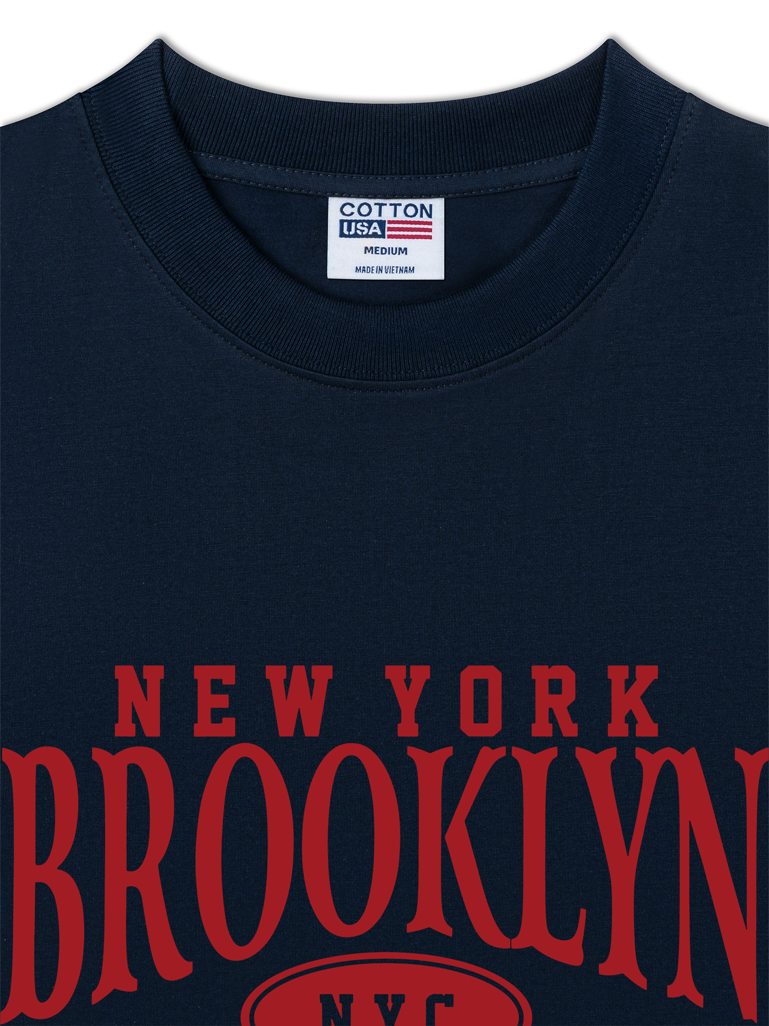 Áo Thun Relaxed Fit City New York Brooklyn