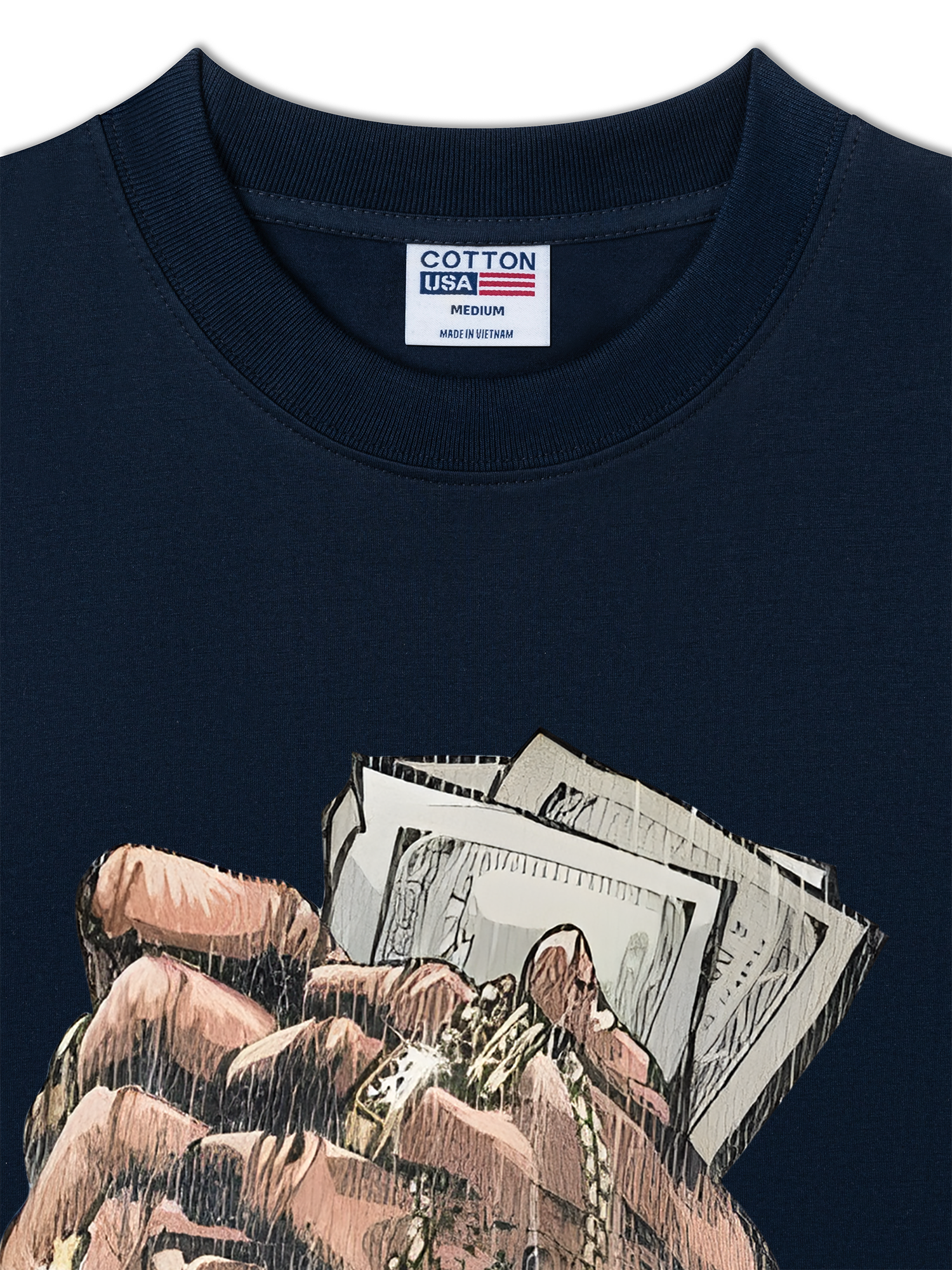 Áo Thun Relaxed Fit Money Your Dream