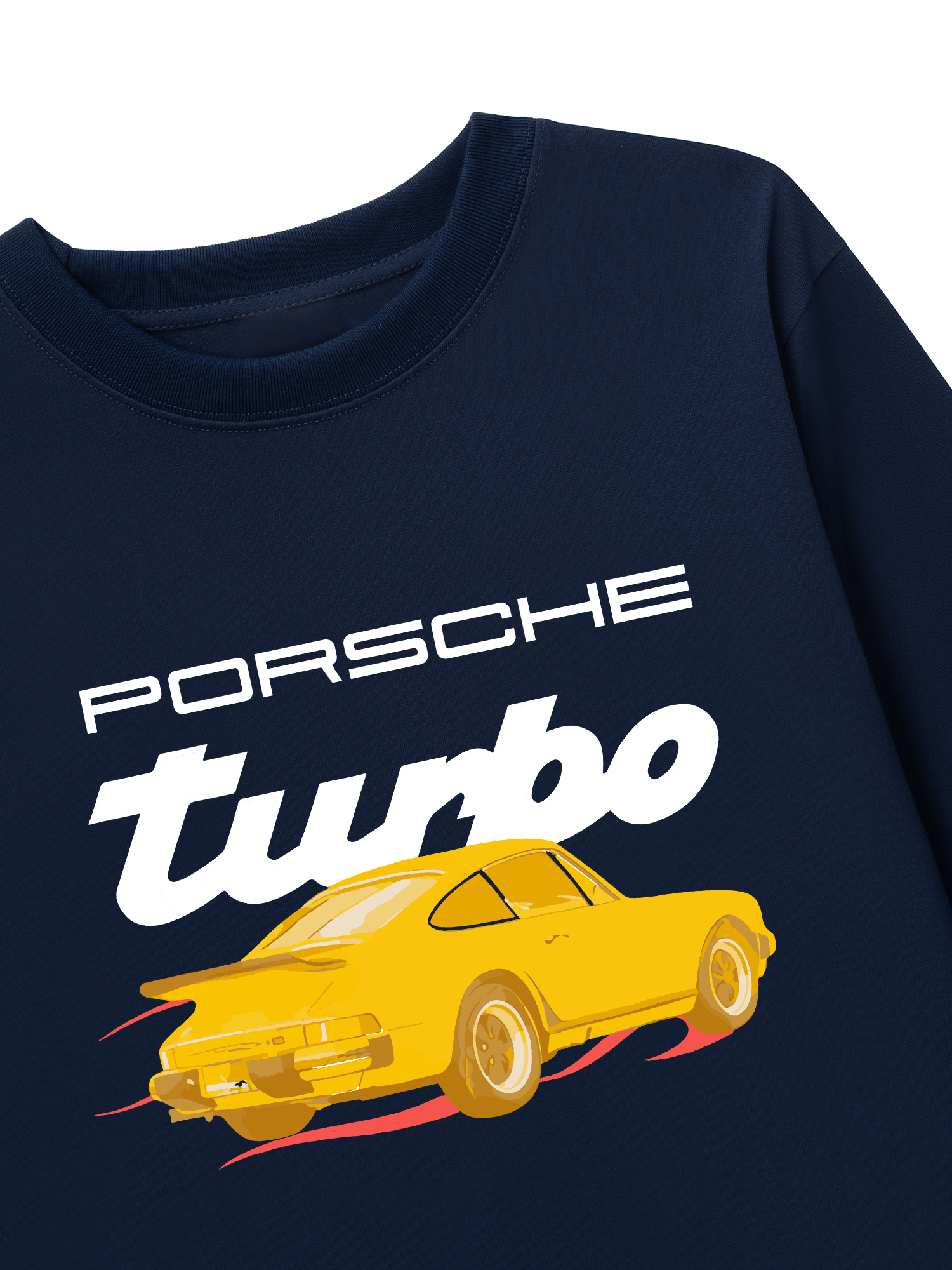Áo Thun Dài Tay Porsche Turbo Golden Race