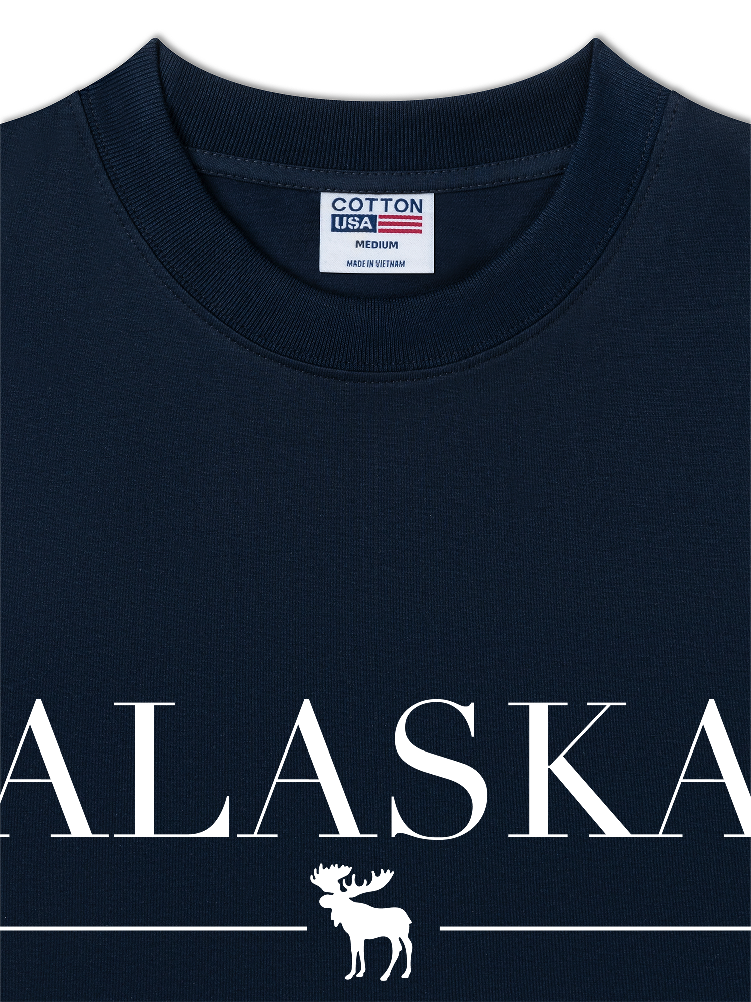 Áo Thun Relaxed Fit City Alaska Land Of The Midnight Sun