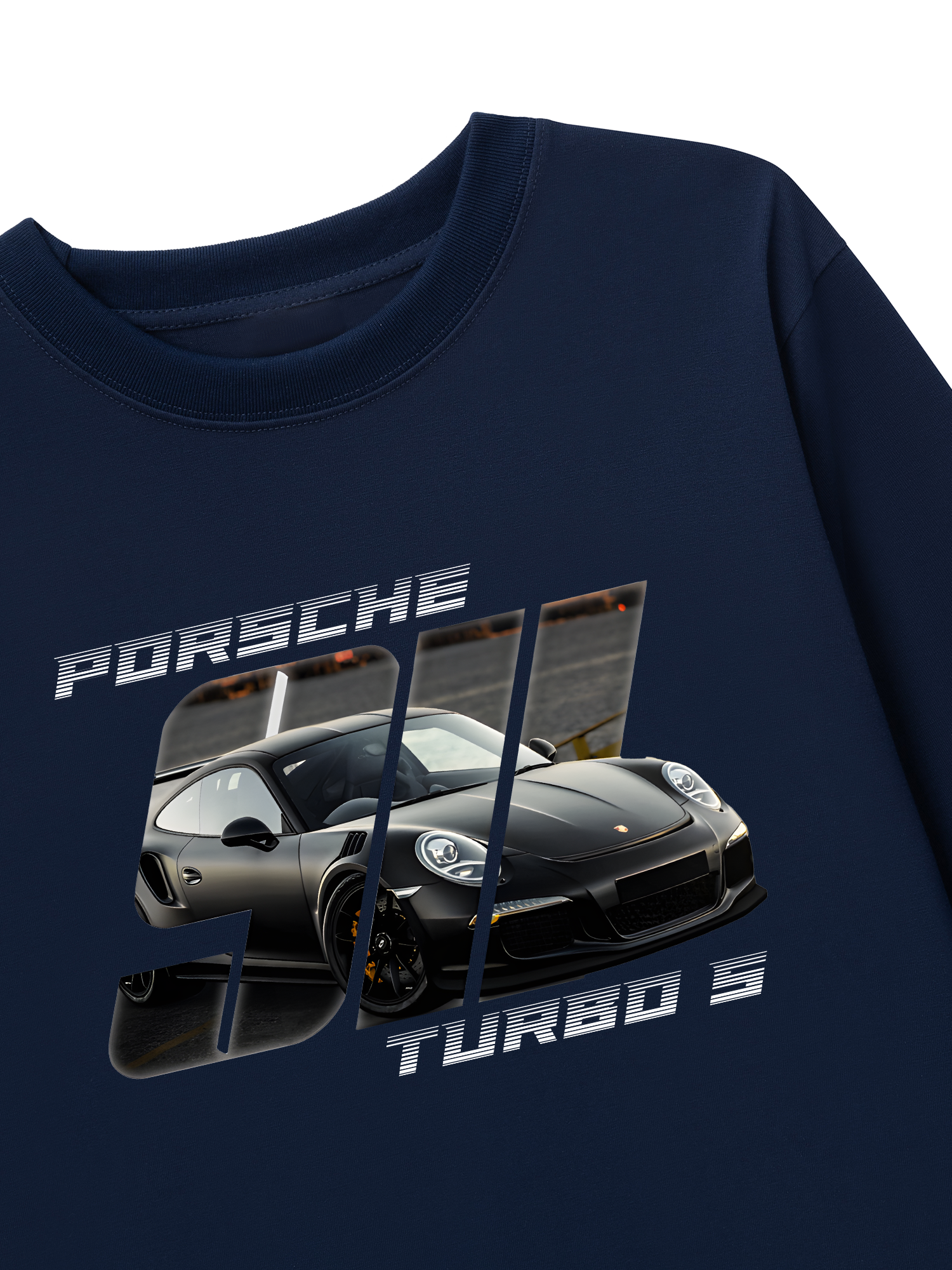 Áo Thun Dài Tay Porsche Silver Turbo S