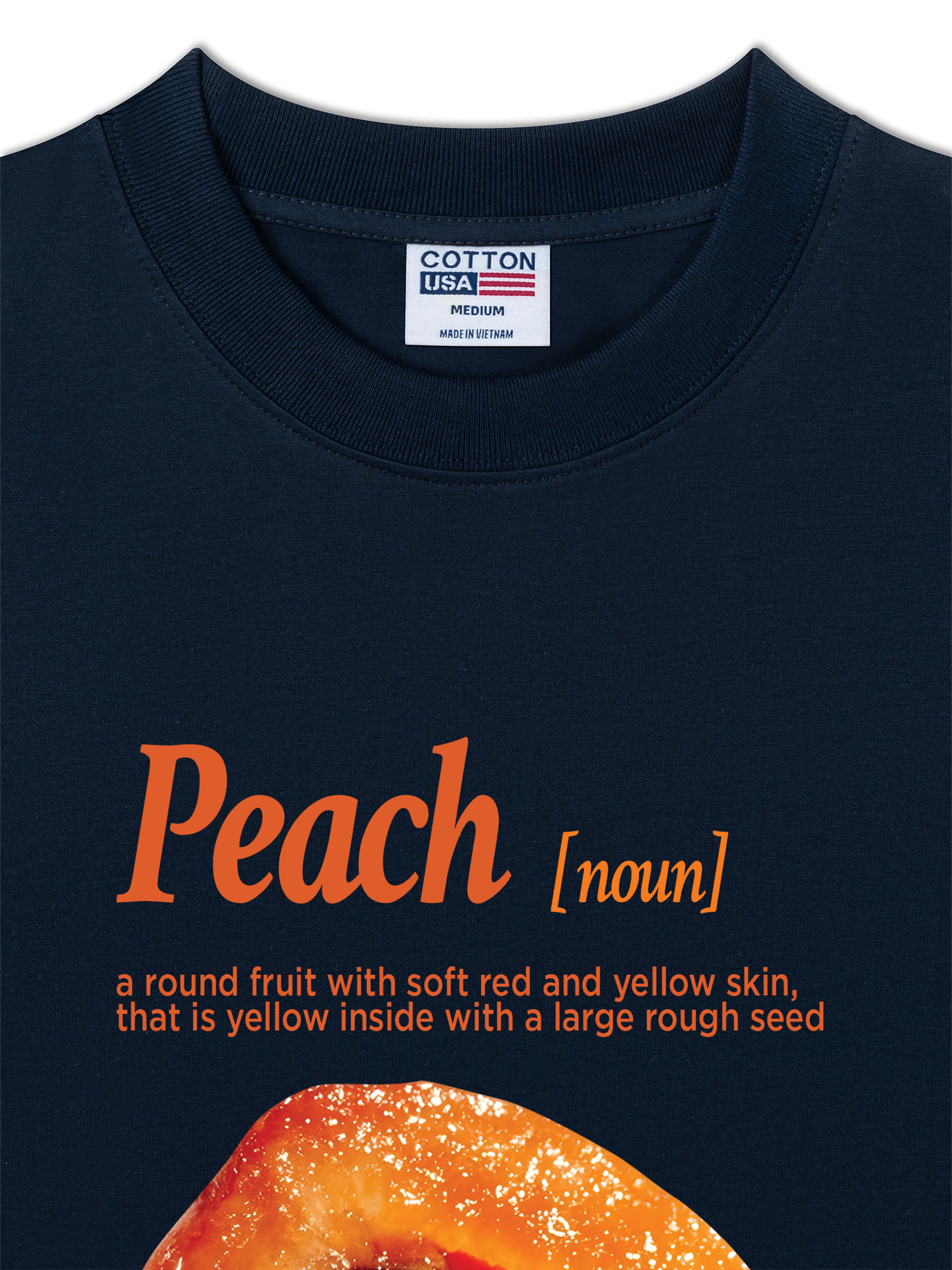 Áo Thun Relaxed Fit Tropical Peach