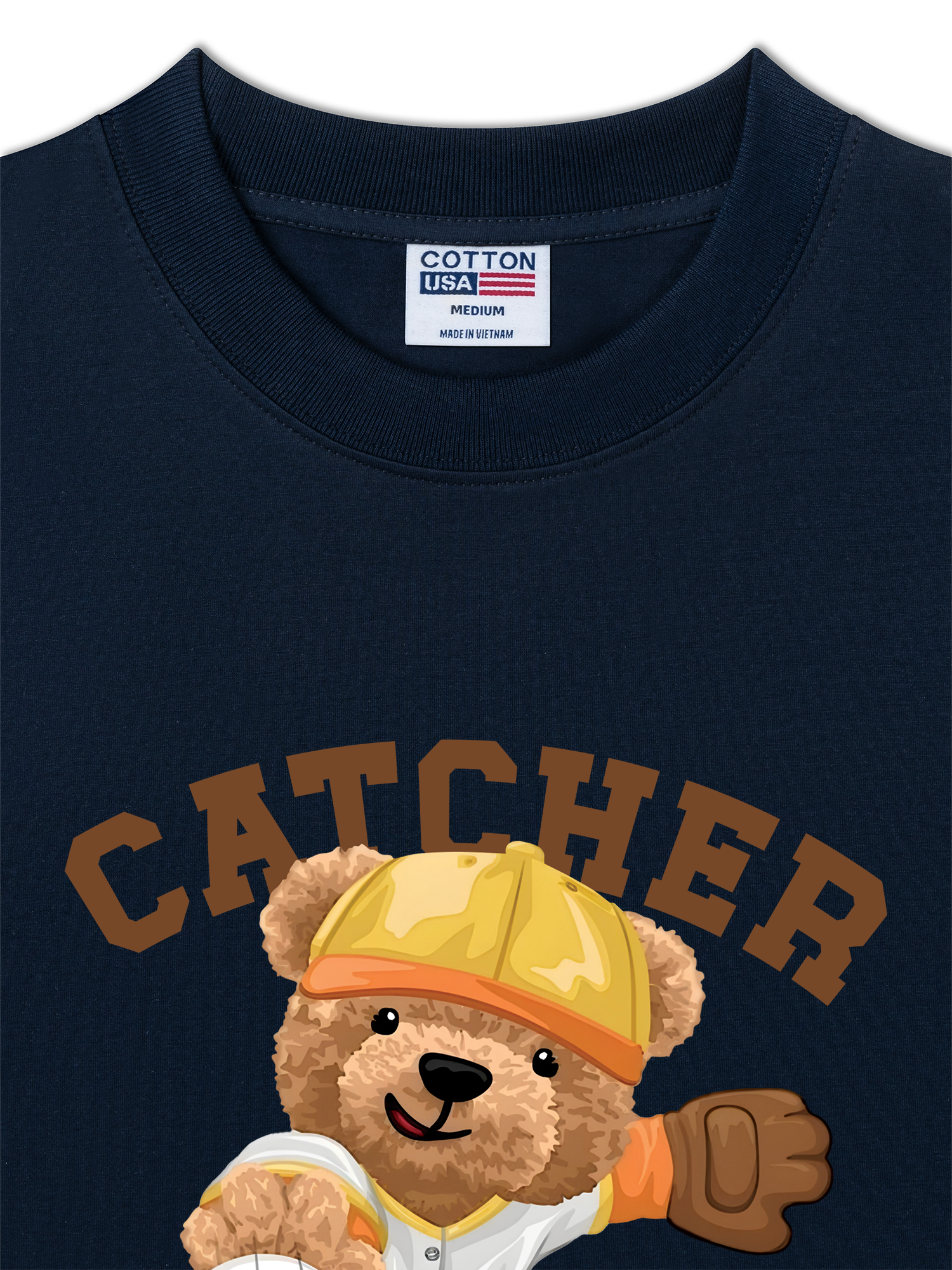 Áo Thun Relaxed Fit Baseball Catcher