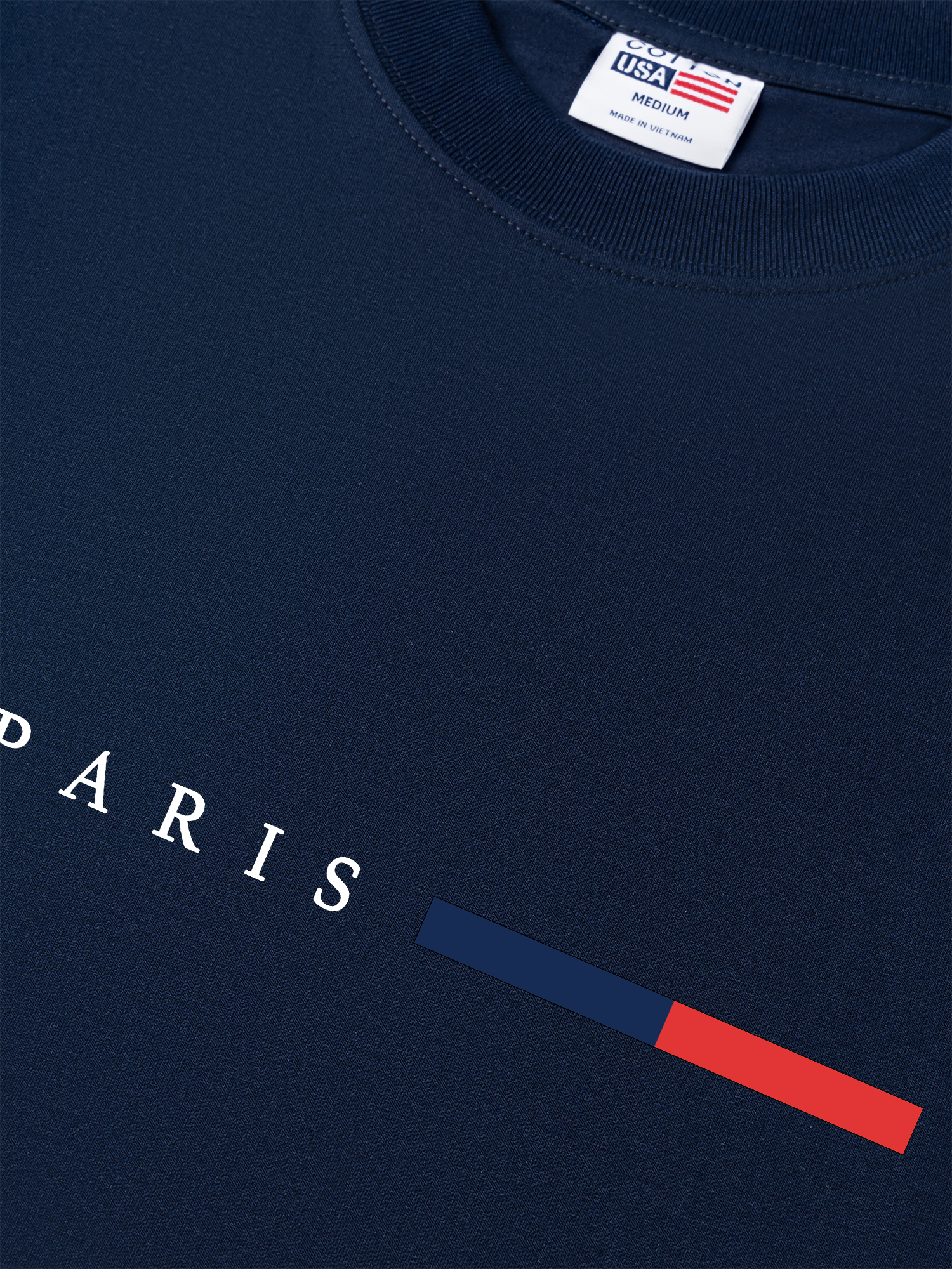 Áo Thun Relaxed Fit City Paris Basic Logo