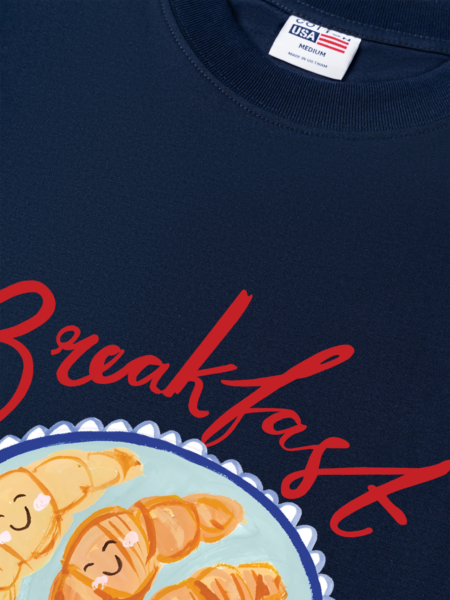 Áo Thun Relaxed Fit Yummy Mood Breakfastclub