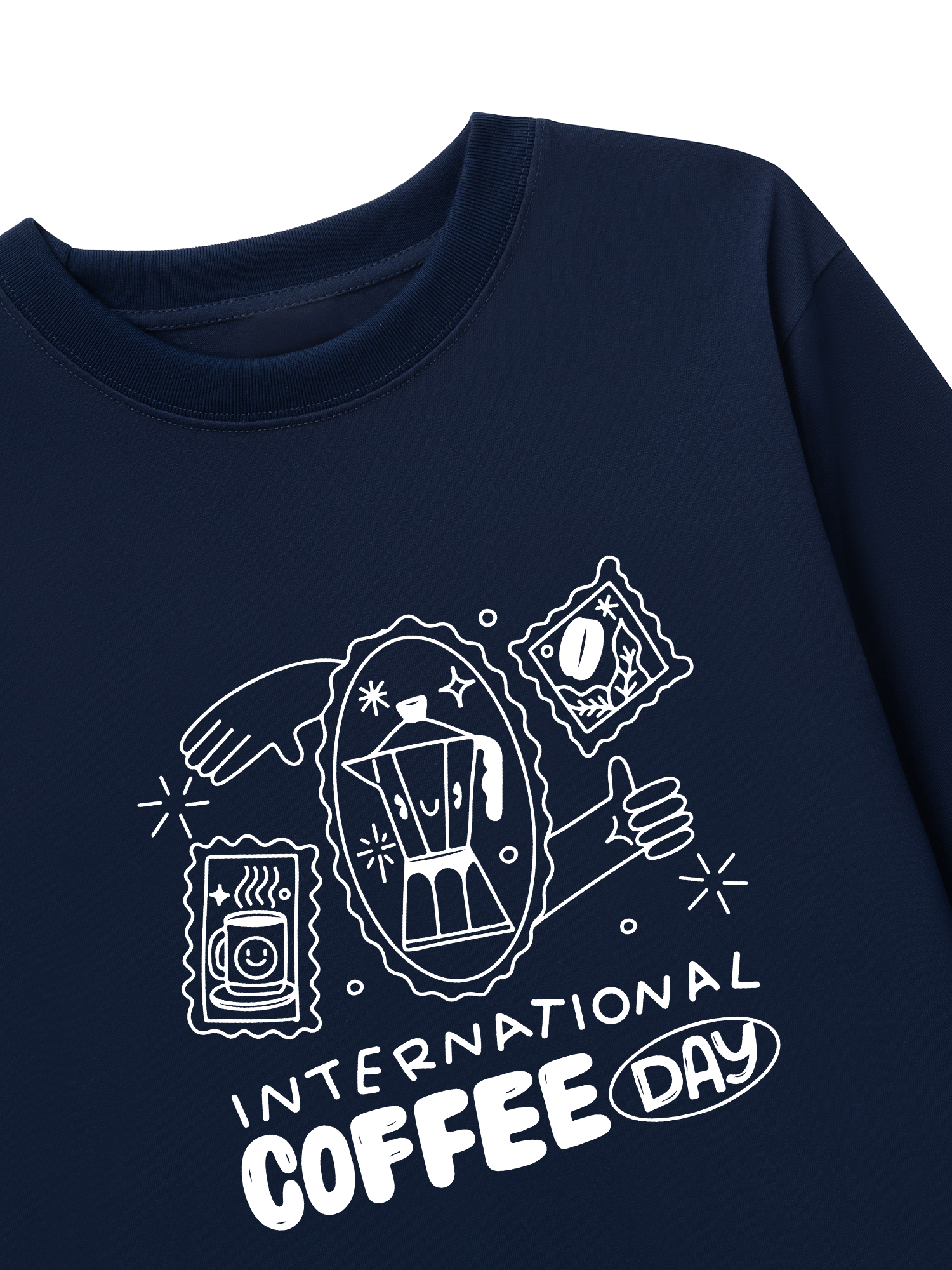 Áo Thun Dài Tay International Coffee Day