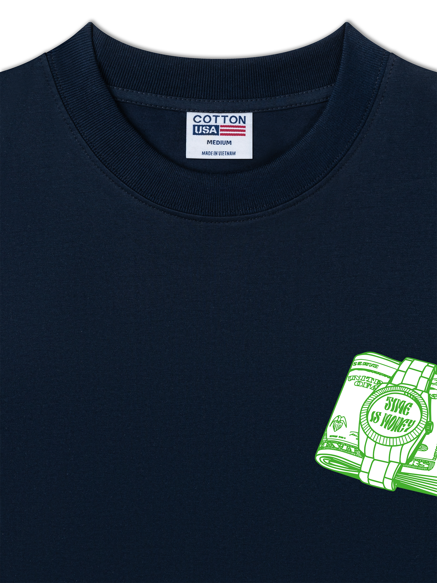 Áo Thun Relaxed Fit Money Is Time