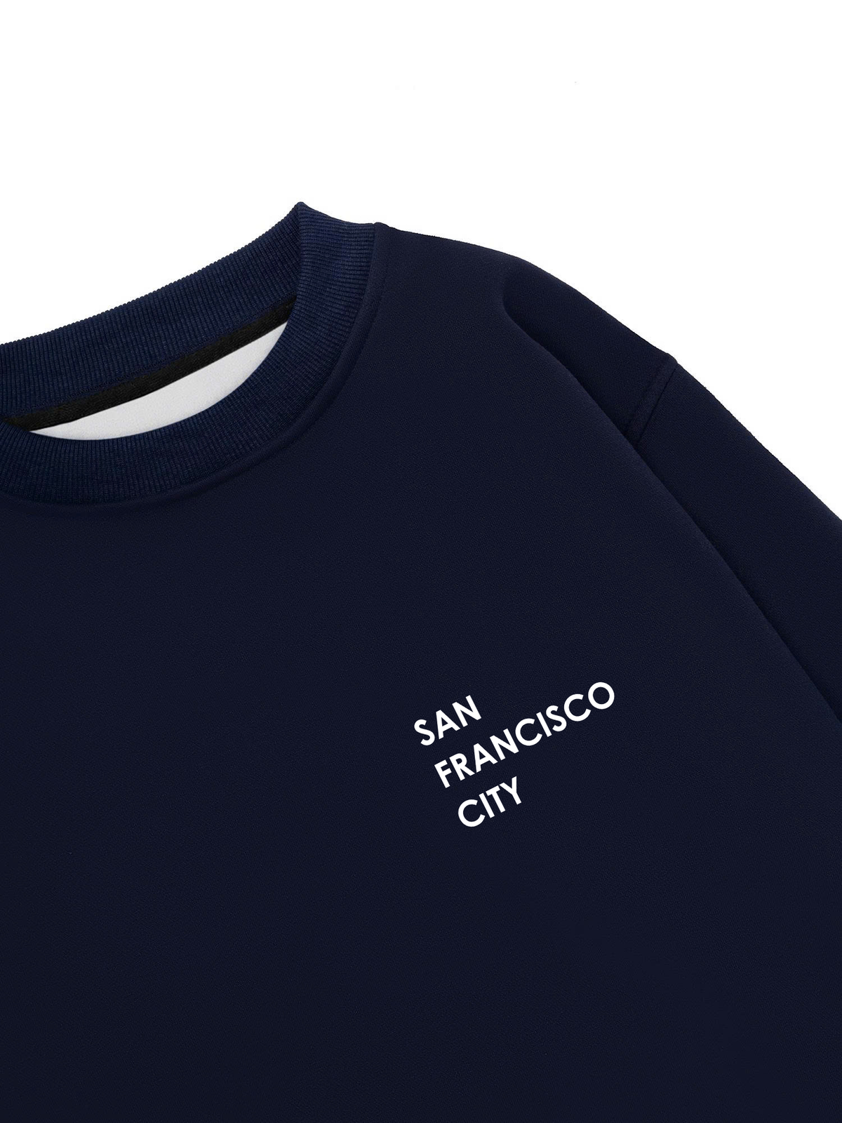 Áo Sweater Nỉ Hai Da City SAN FRANCISCO