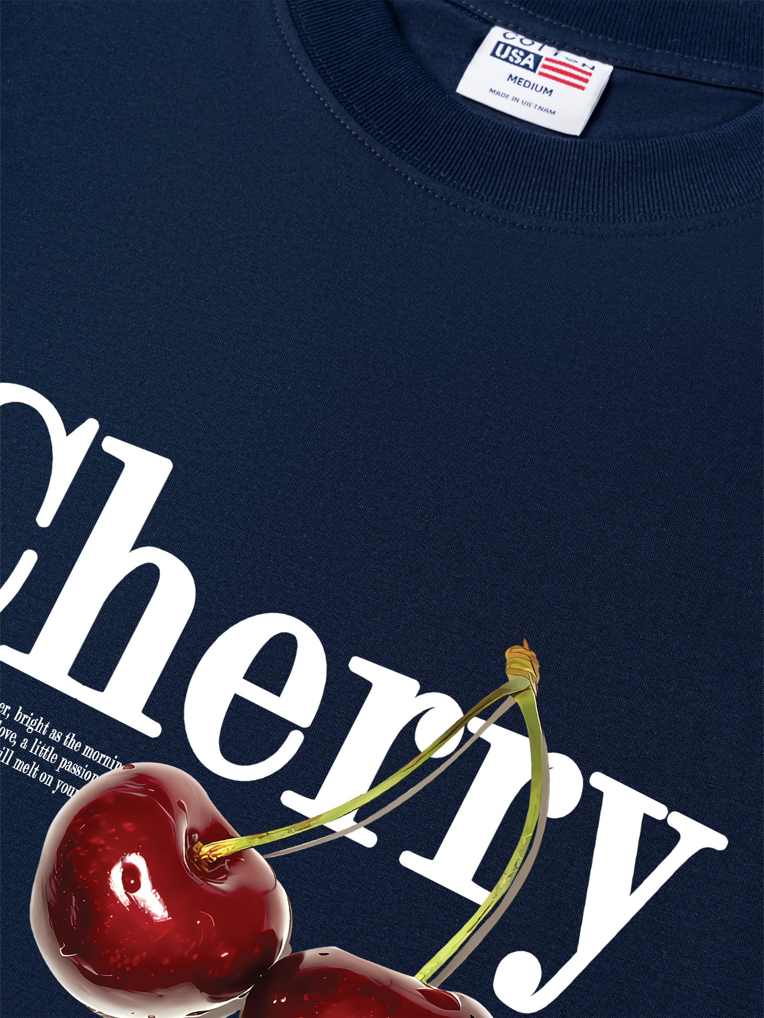Áo Thun Relaxed Fit Cherry Fresh