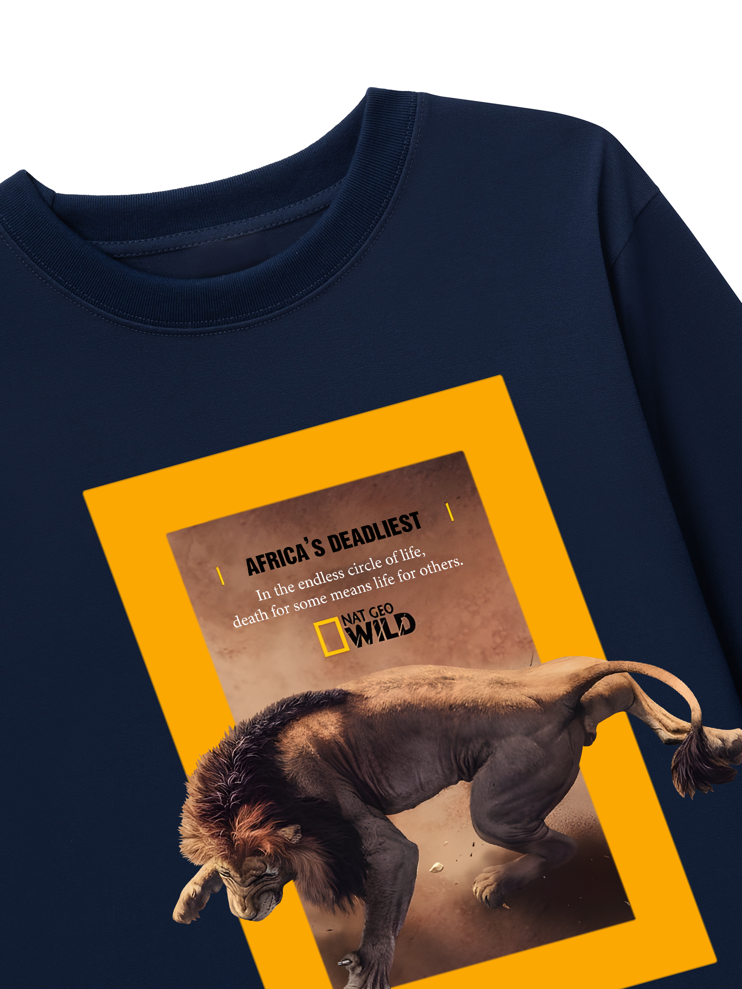 Áo Thun Dài Tay Wild Life Africa's Deadliest