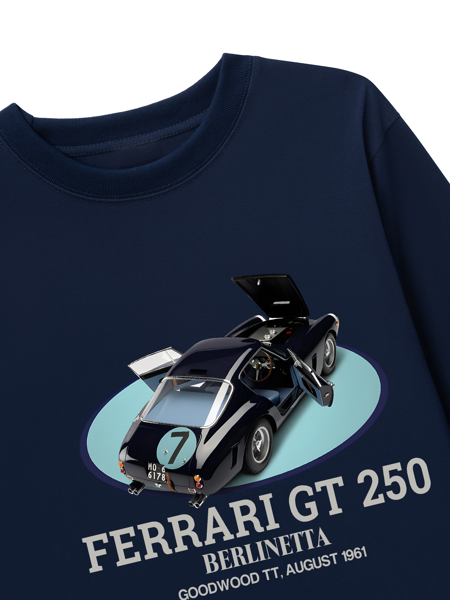 Áo Thun Dài Tay Ferrari Berlinetta Goodwood